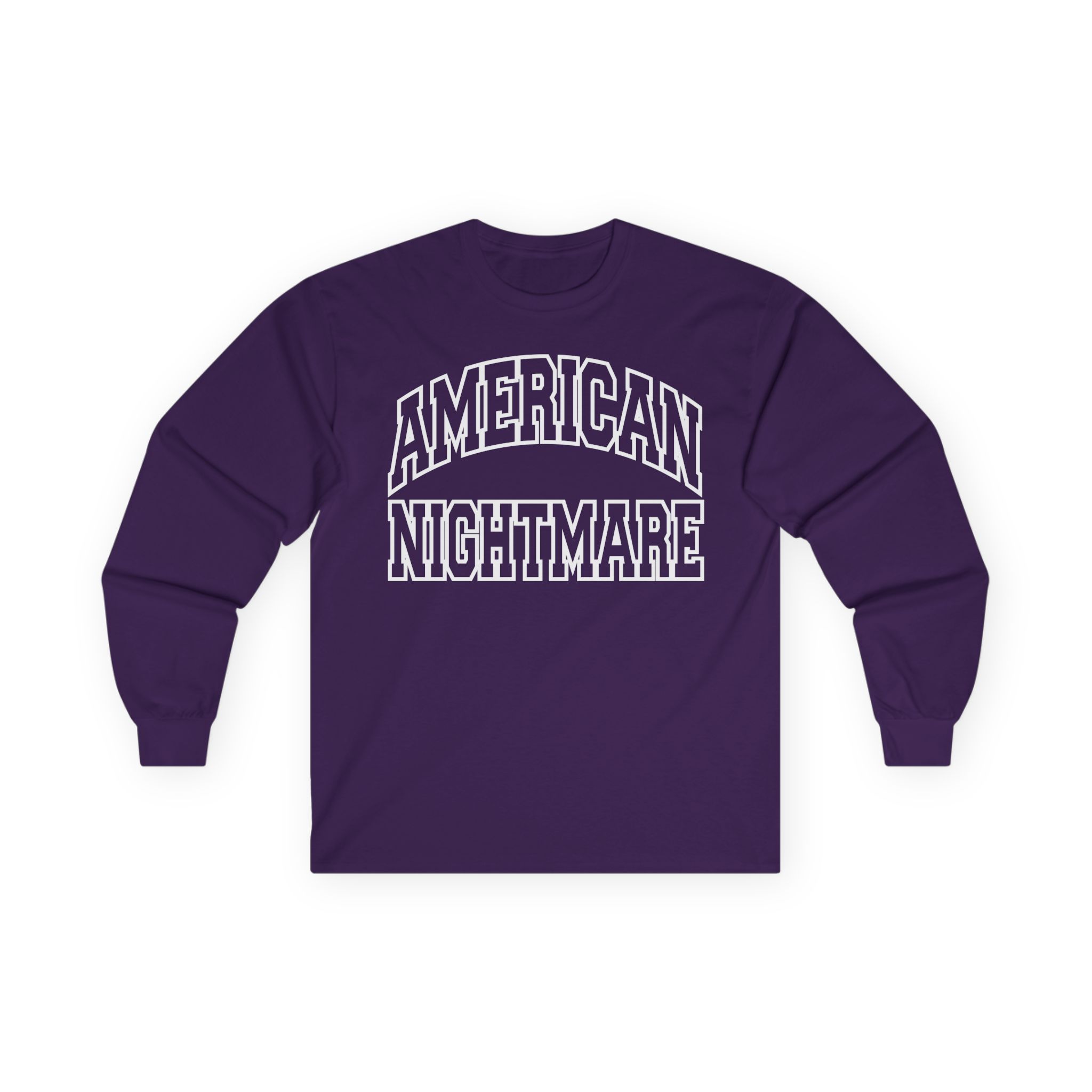 American Nightmare Varsity Unisex Ultra Cotton Long Sleeve Tee