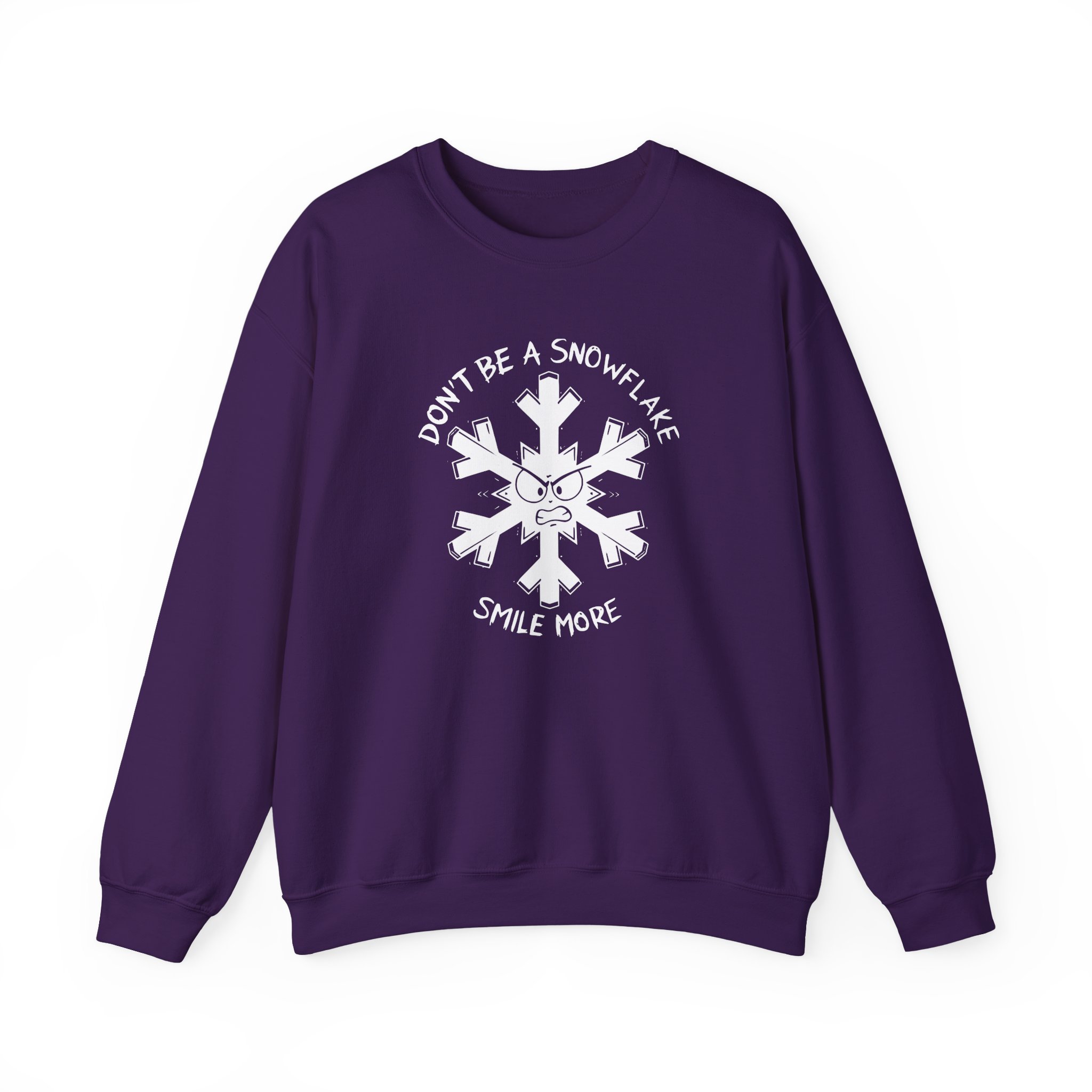 Roman Atwood Snowflake Unisex Heavy Blendâ„¢ Crewneck Sweatshirt