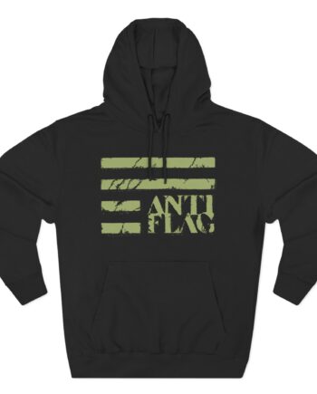 Anti Flag Lies They Tell Our Children Three-Panel Fleece Hoodie