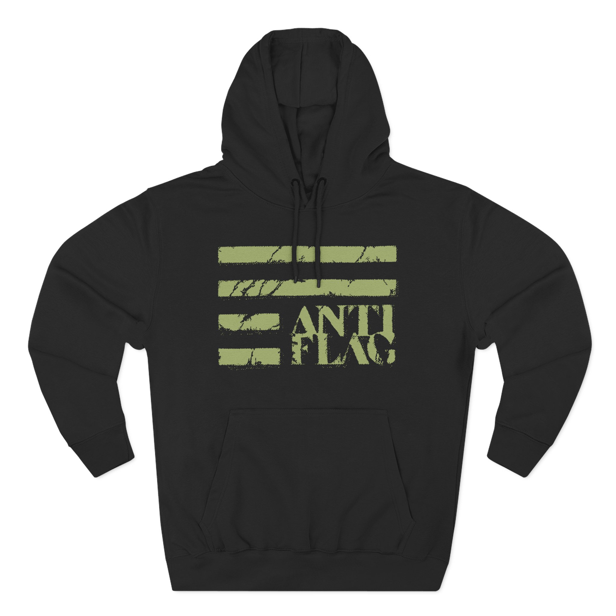 Anti Flag Lies They Tell Our Children Three-Panel Fleece Hoodie