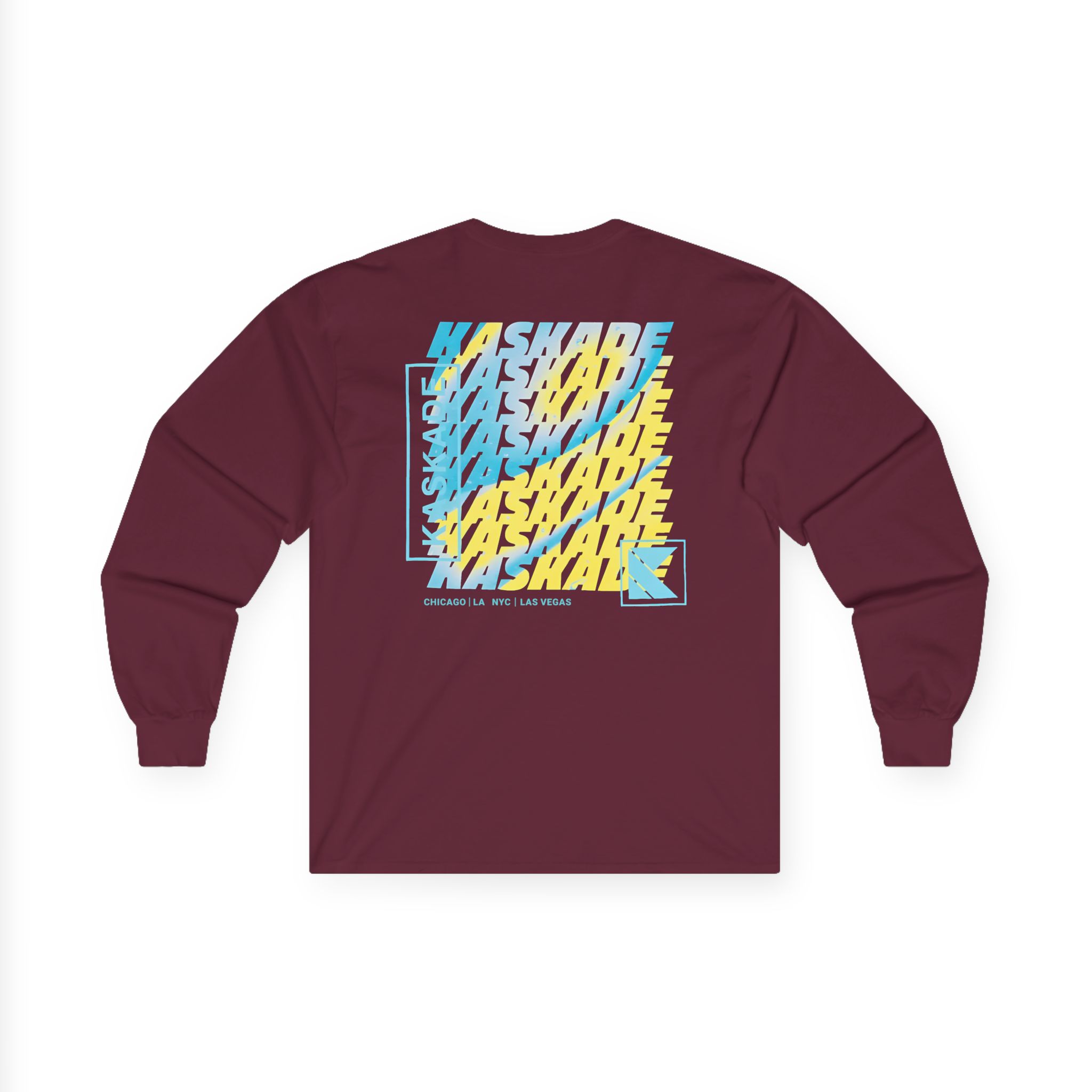 Kaskade Sky Blue Cities Unisex Ultra Cotton Long Sleeve Tee