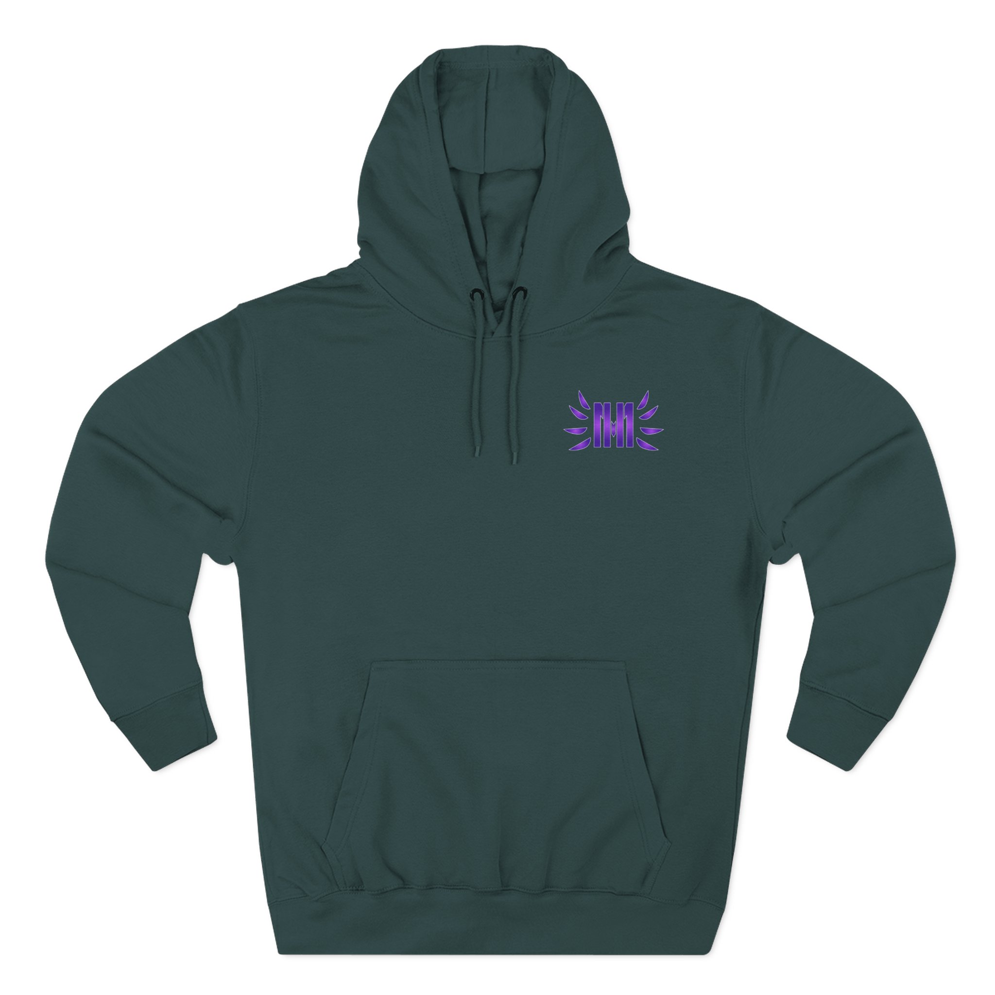 Heelmike Three-Panel Fleece Hoodie