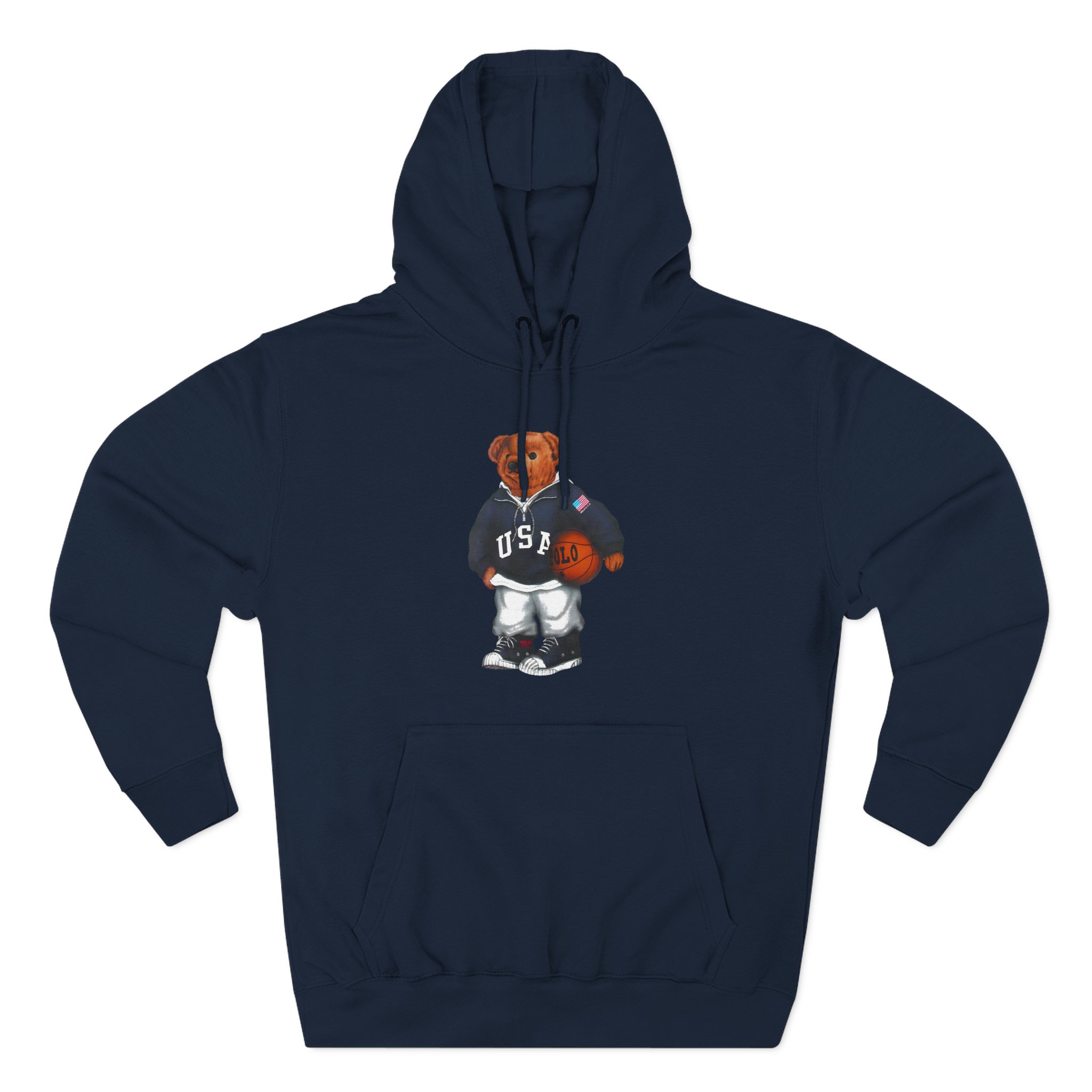 Nasty NST Bear Three-Panel Fleece Hoodie