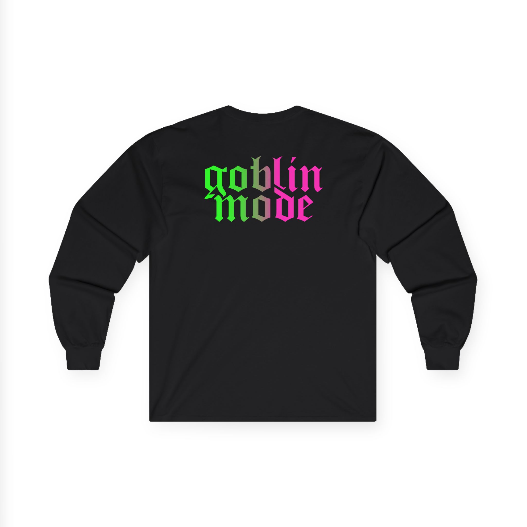 Nekrogoblikon Goblin Mode Wicked Ombre Unisex Ultra Cotton Long Sleeve Tee