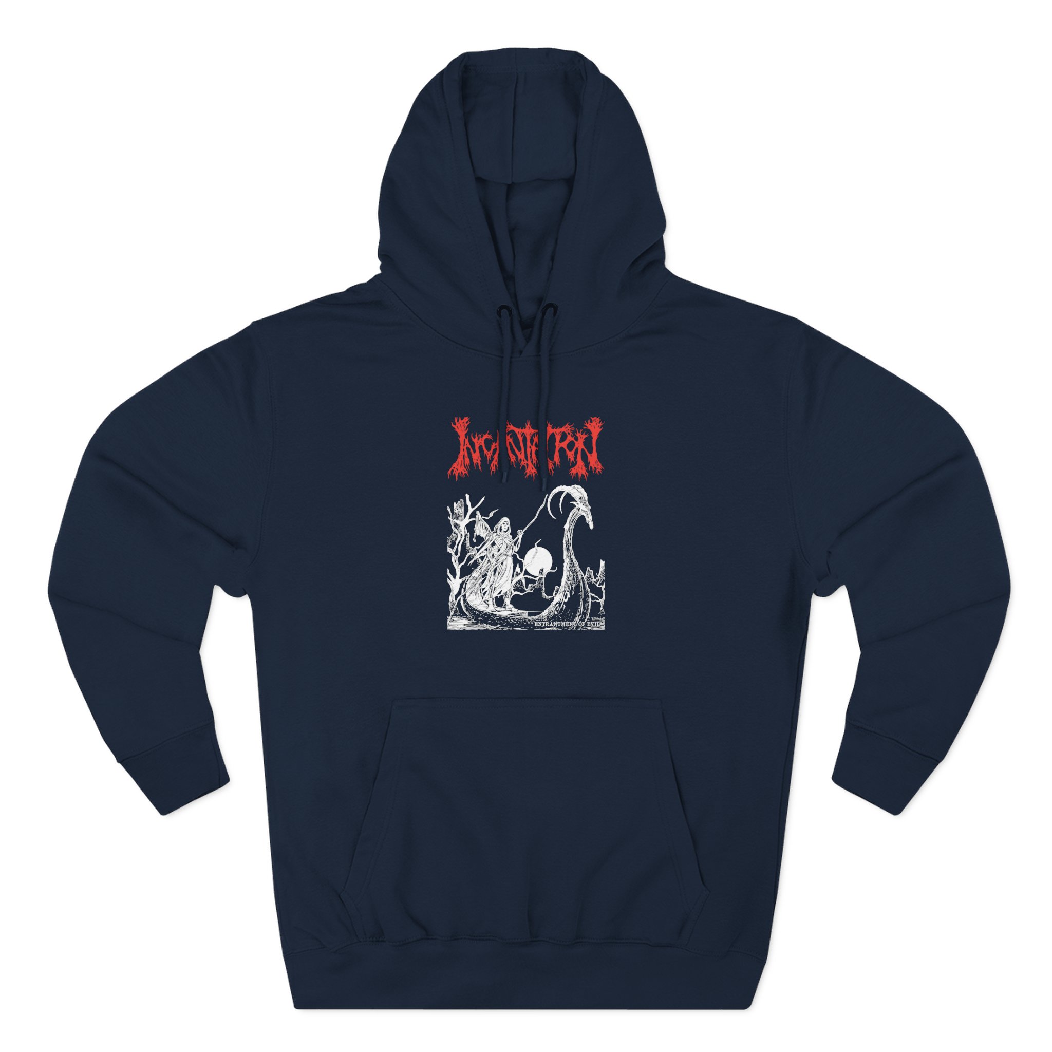 Papa Meat Entrantment of Evil Three-Panel Fleece Hoodie