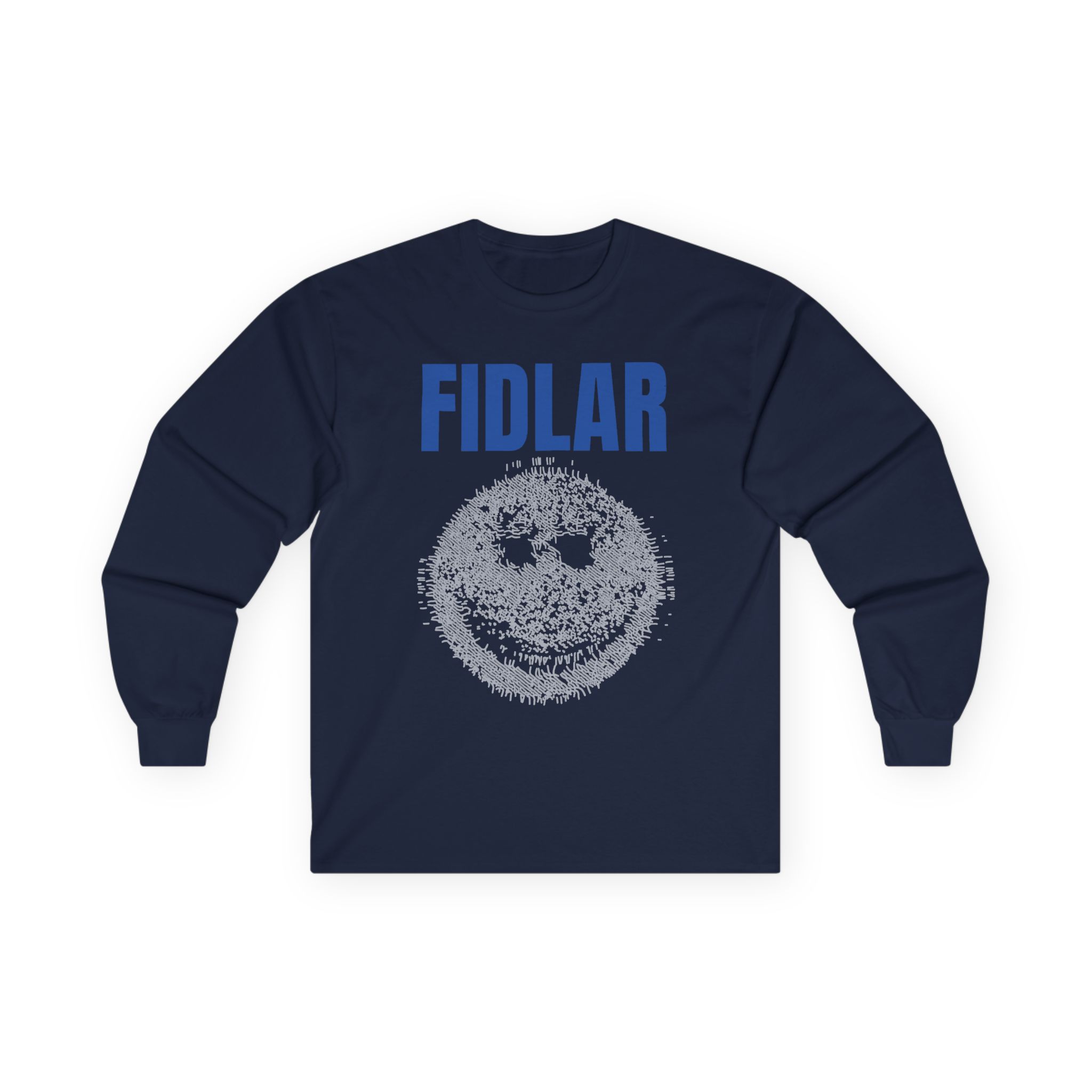 Fidlar Big Smiley Unisex Ultra Cotton Long Sleeve Tee