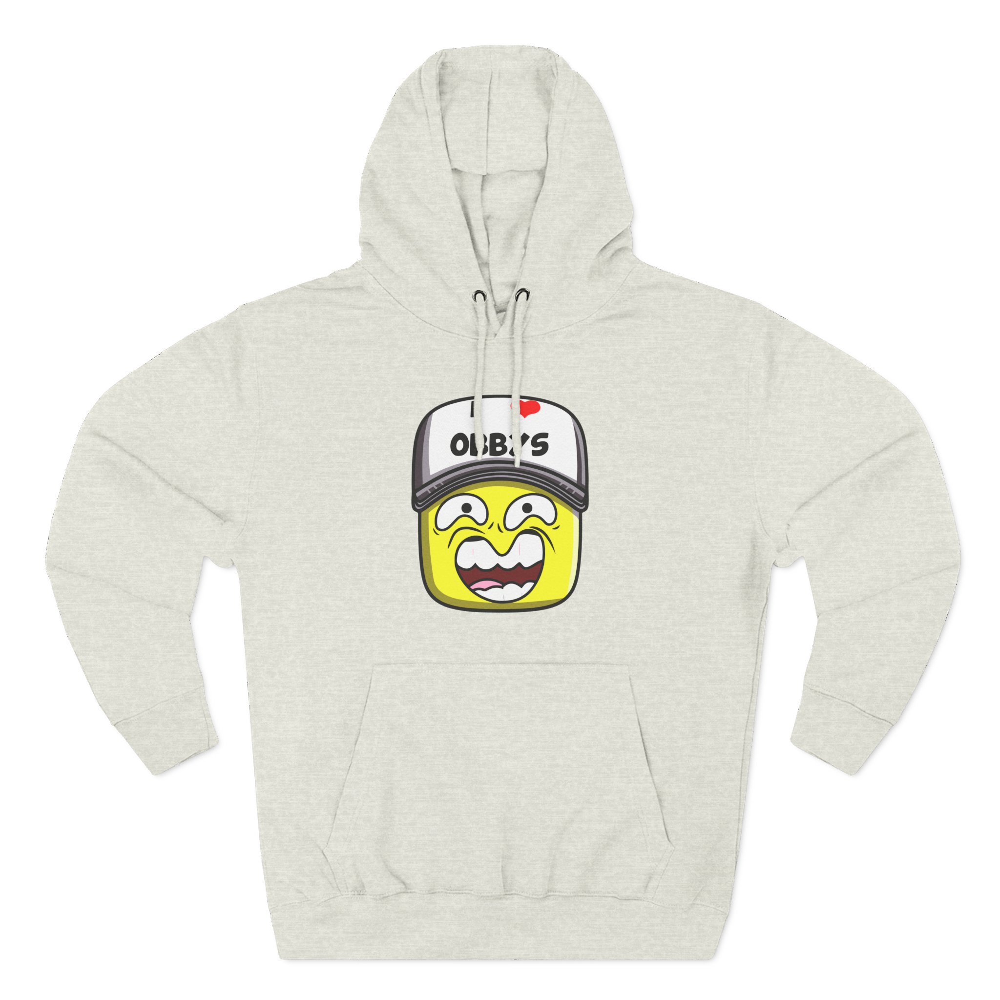Riderkoo Three-Panel Fleece Hoodie