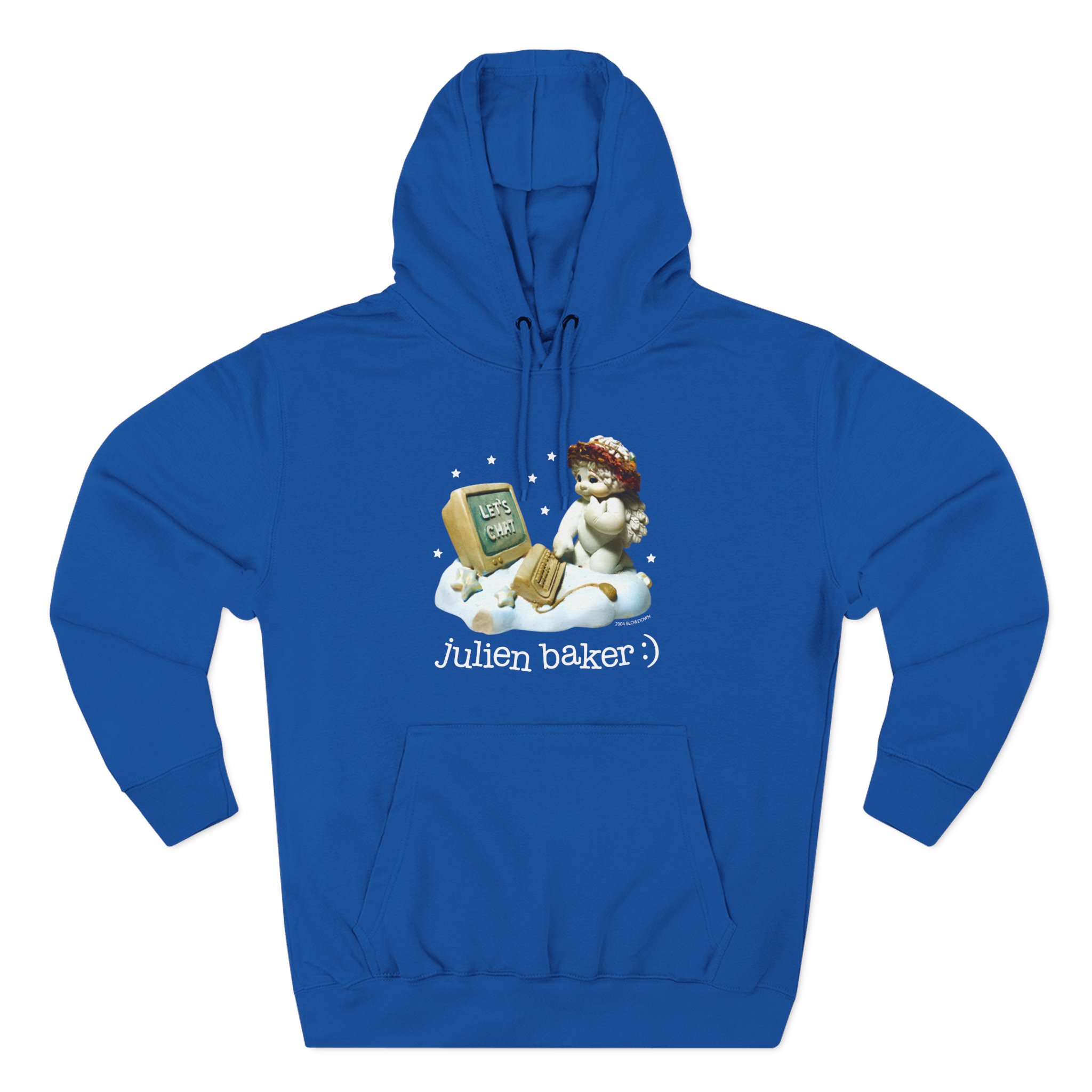 Julien Baker Online Angel Three-Panel Fleece Hoodie