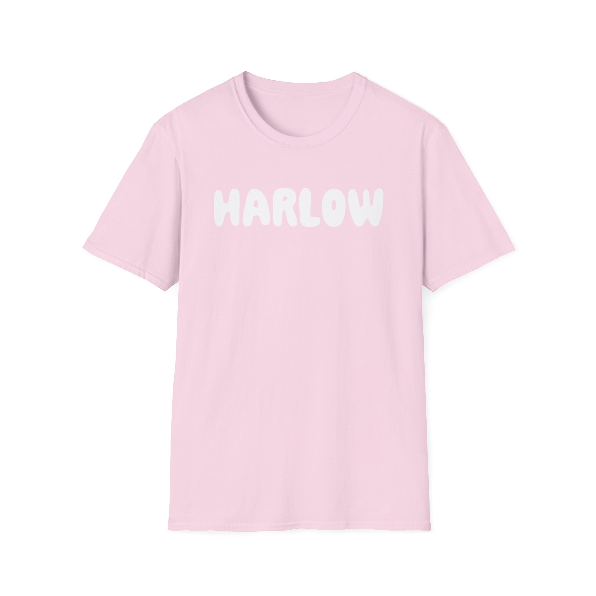 Harlow and Popcorn Unisex Softstyle T-Shirt