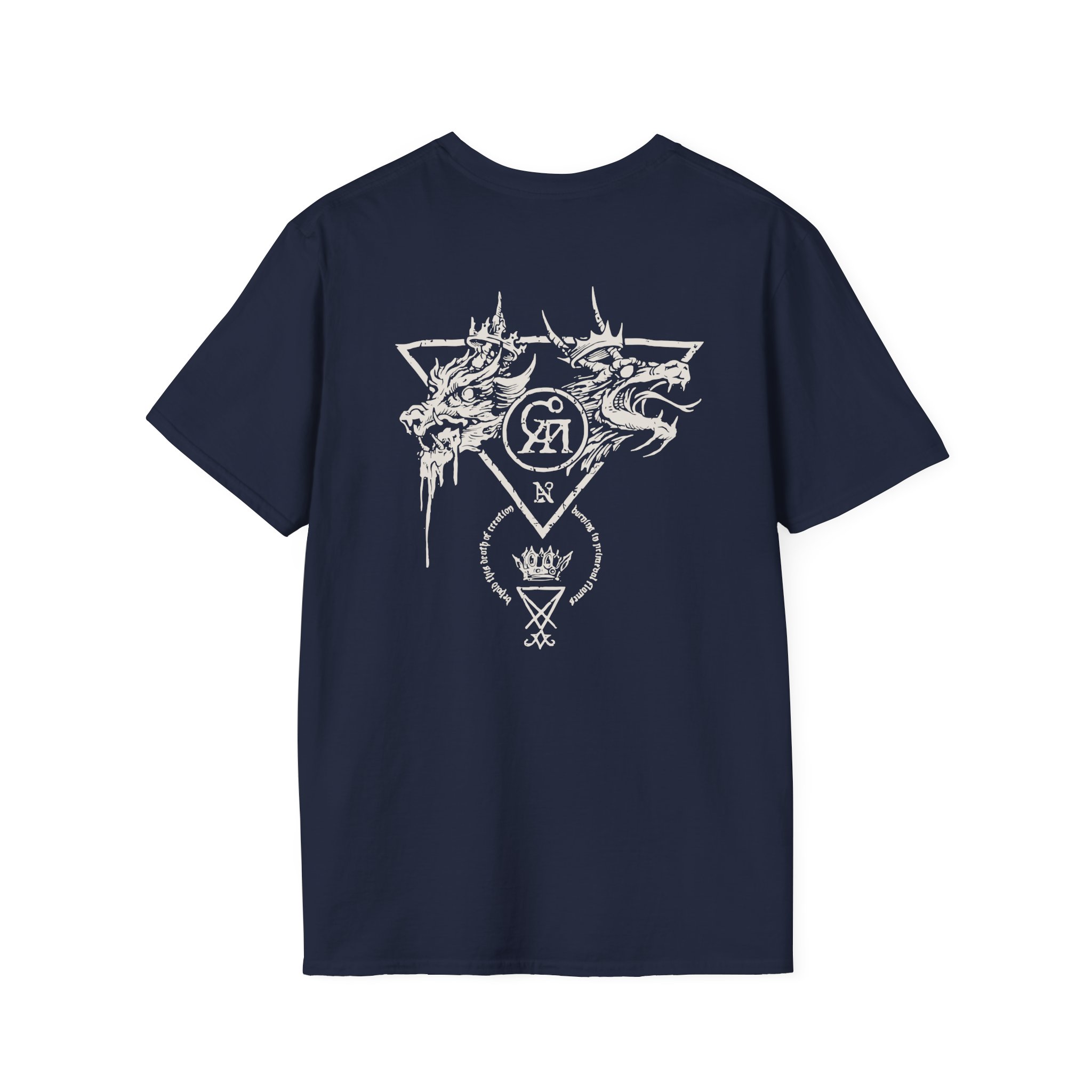 Goatwhore sigil Unisex Softstyle T-Shirt