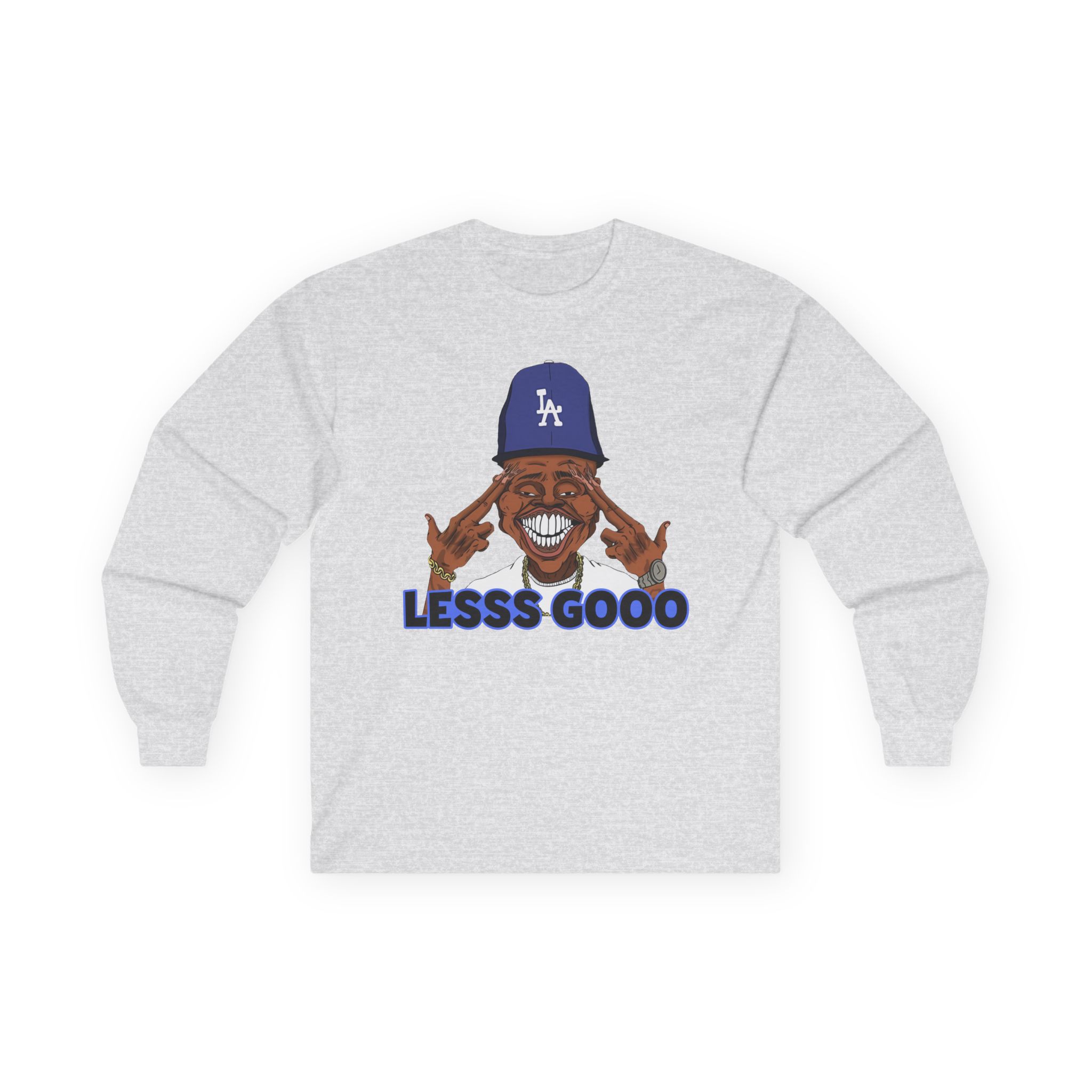 Papa Meat Lesss Gooo Unisex Ultra Cotton Long Sleeve Tee