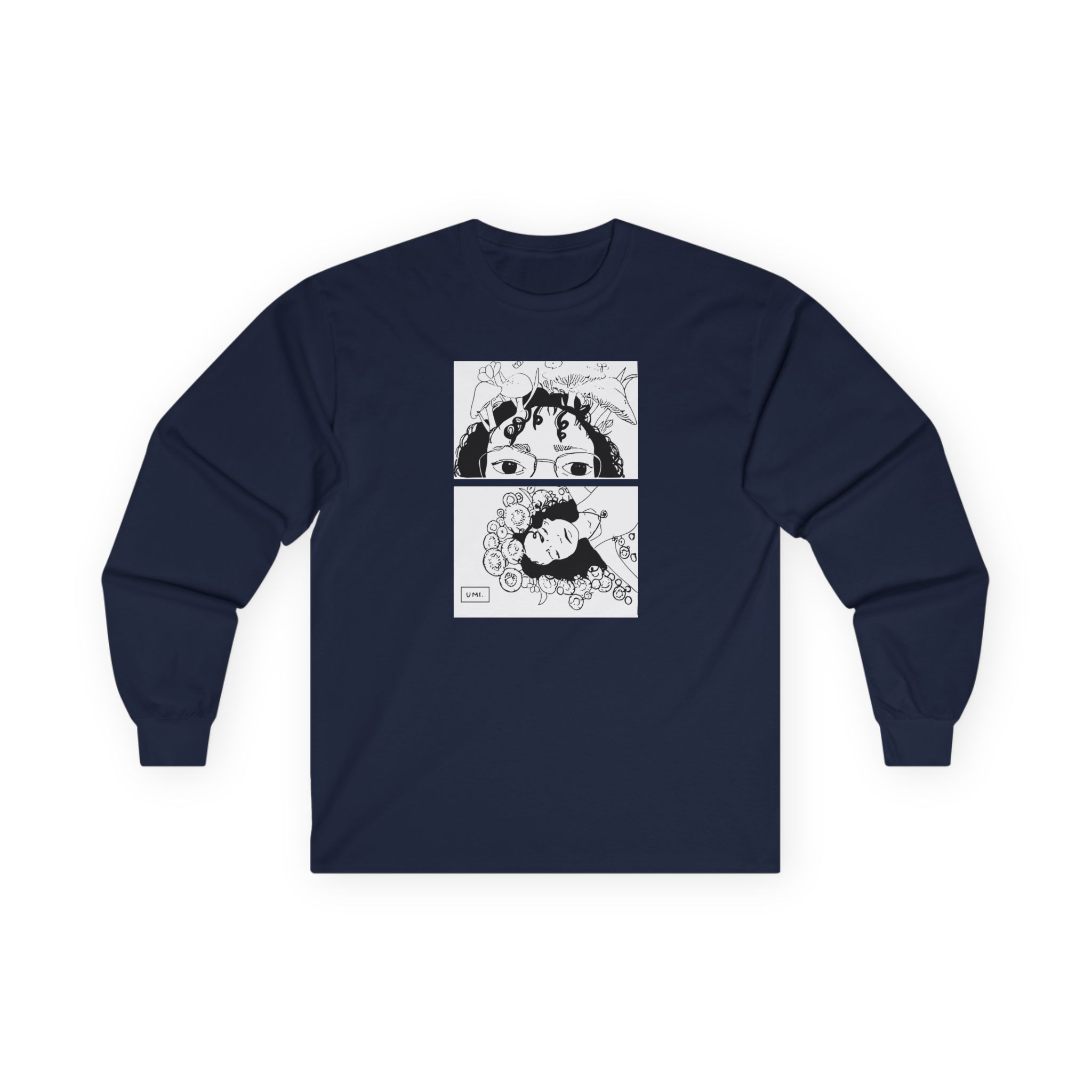 Umi Drawing Unisex Ultra Cotton Long Sleeve Tee