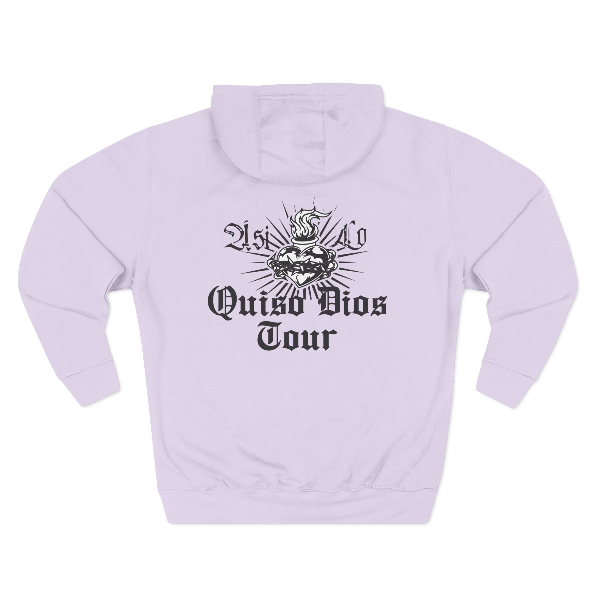 Eslabon Armado asà Lo Quiso Dios Three-Panel Fleece Hoodie