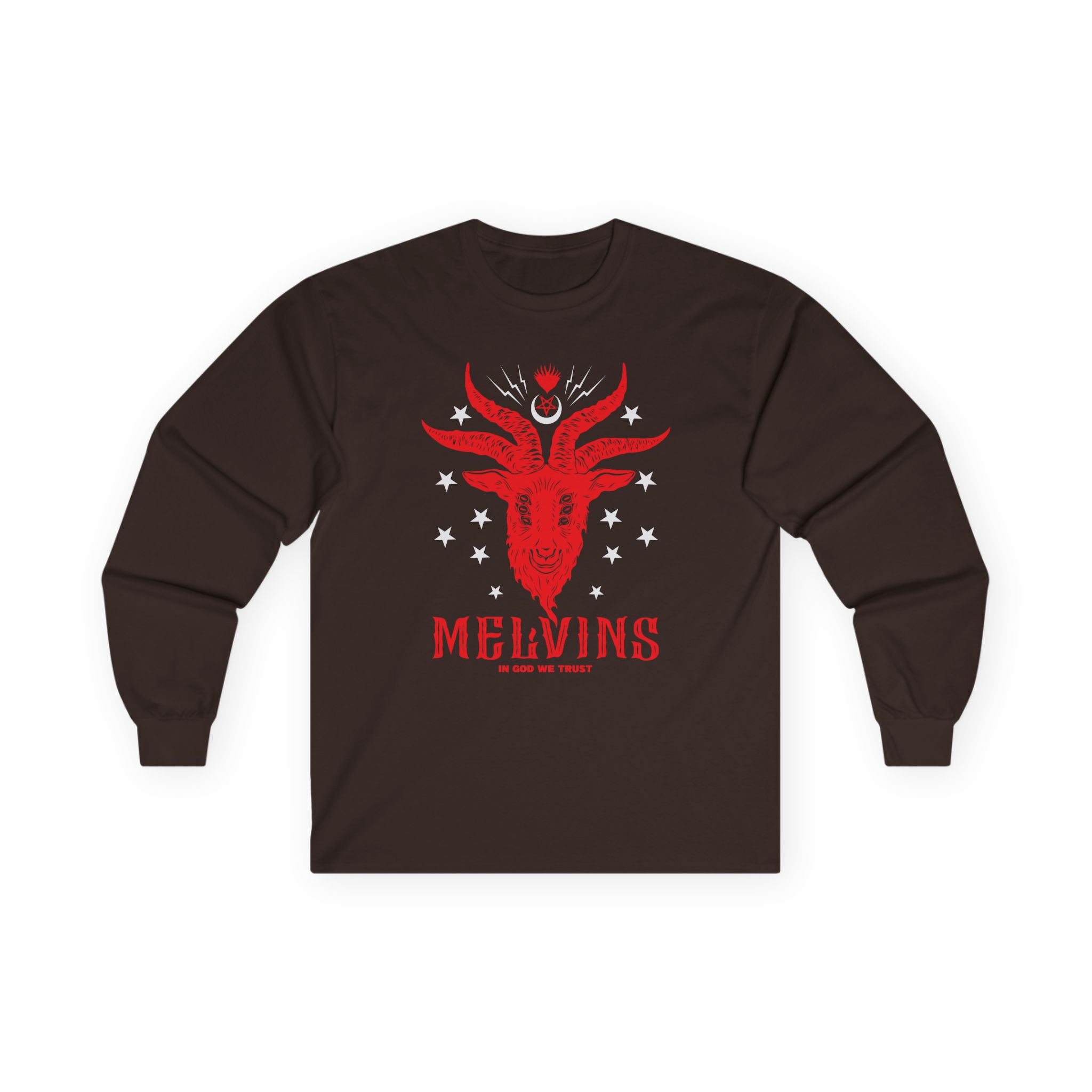 Melvins in God We Trust Unisex Ultra Cotton Long Sleeve Tee