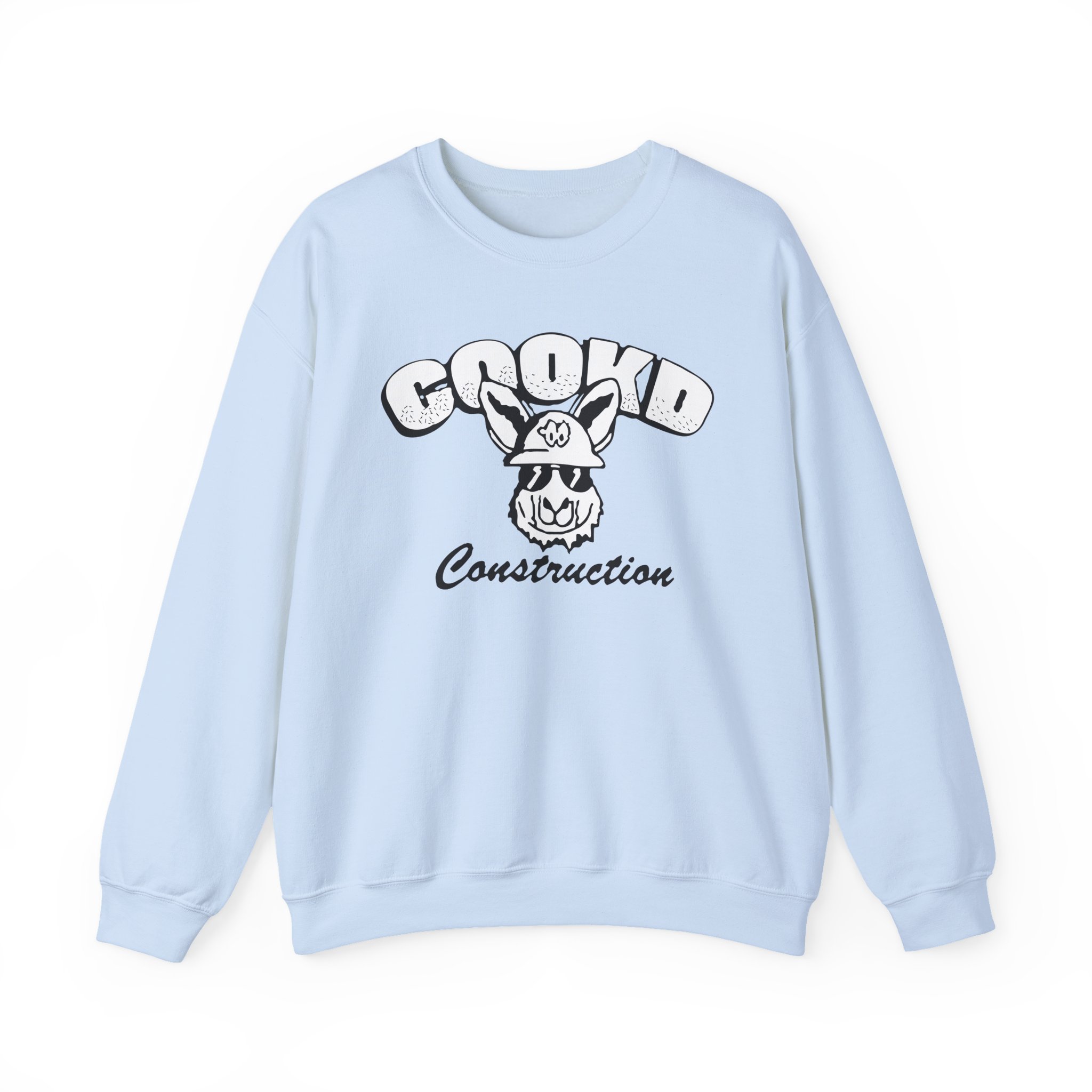 Lazarbeam Cookd Construction Unisex Heavy Blendâ„¢ Crewneck Sweatshirt