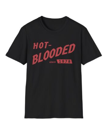 Foreigner Hot Blooded '77 Unisex Softstyle T-Shirt