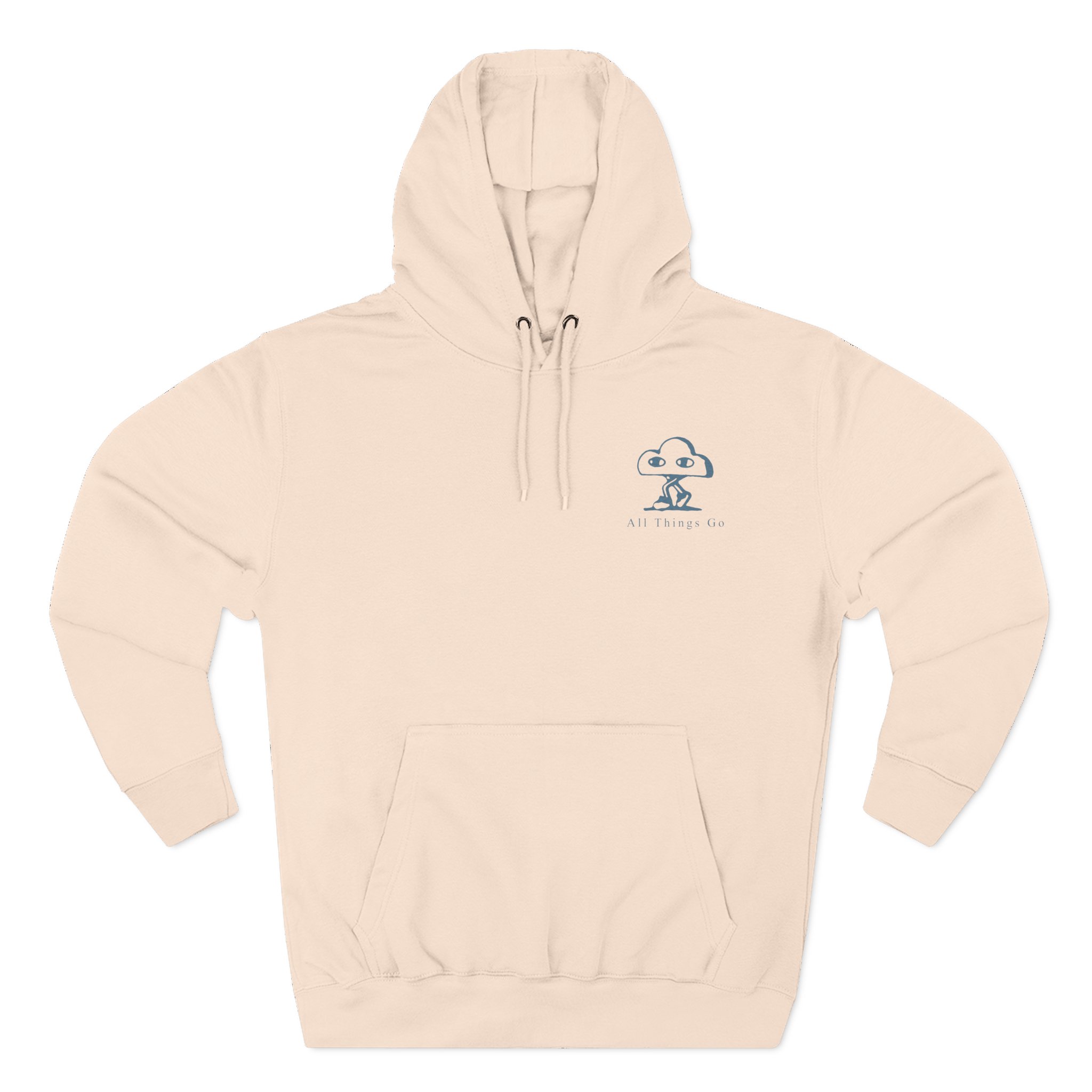 All Things Go Three-Panel Fleece Hoodie