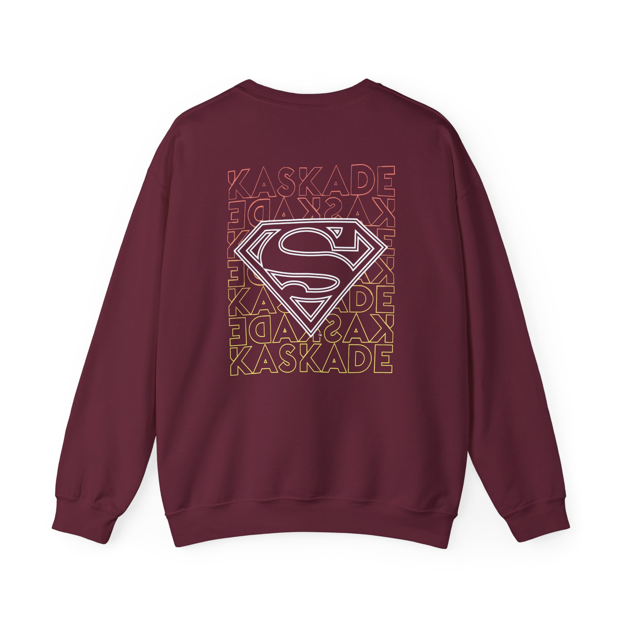 Kaskade X Superman Stacked Unisex Heavy Blendâ„¢ Crewneck Sweatshirt