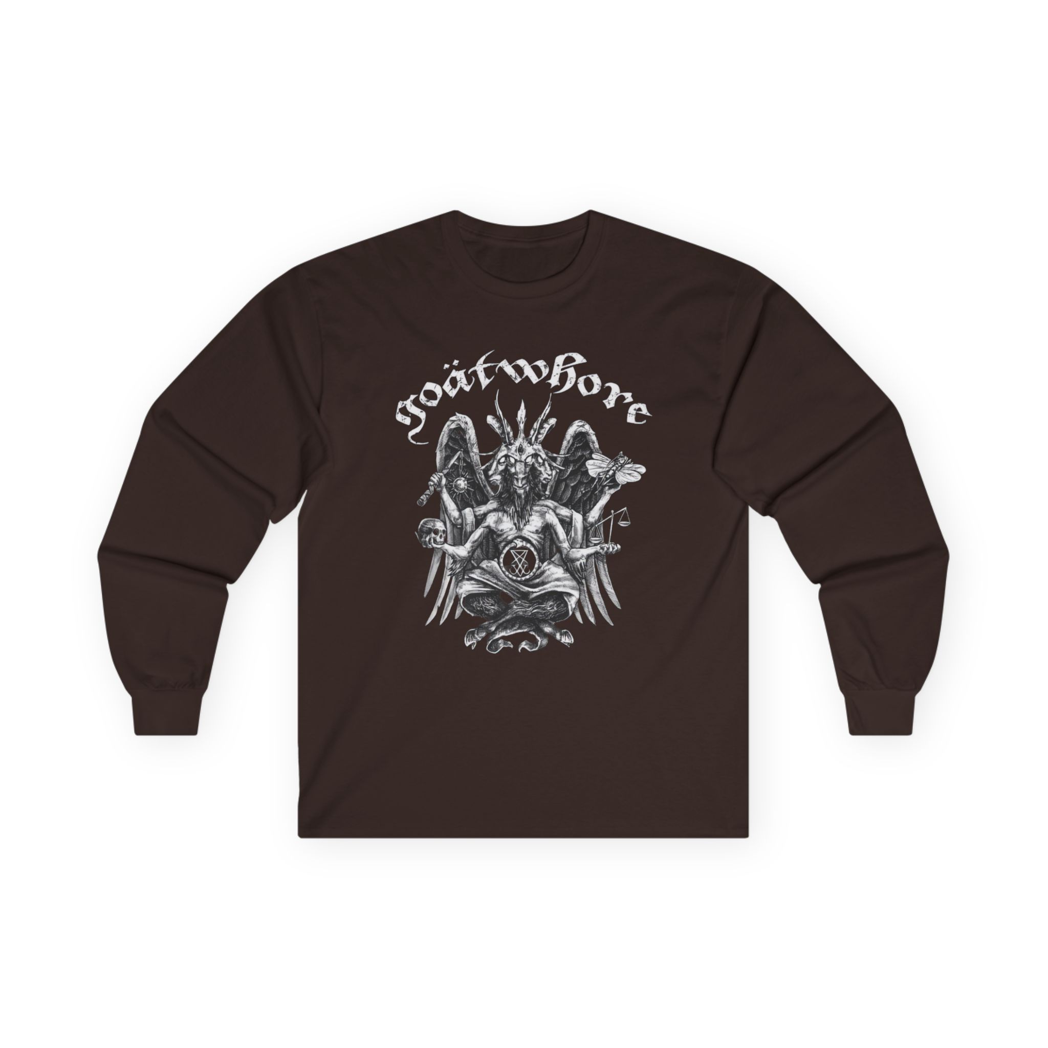 Goatwhore who Needs a God When You've Got Satan Unisex Ultra Cotton Long Sleeve Tee