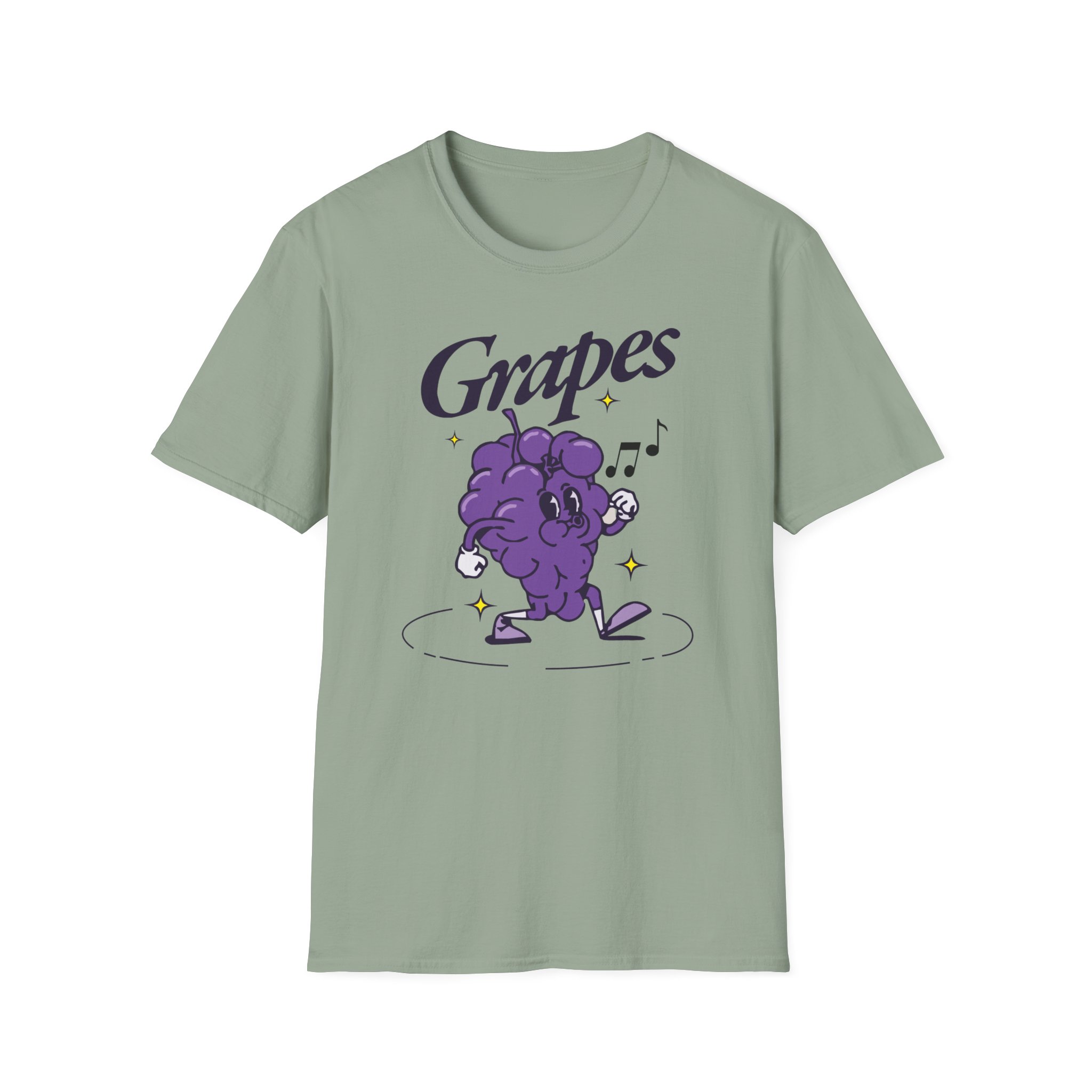 James Marriott Grapes Natural Unisex Softstyle T-Shirt
