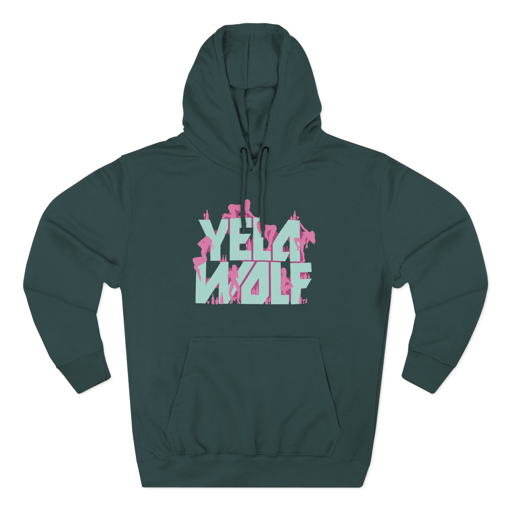 YM Three-Panel Fleece Hoodie