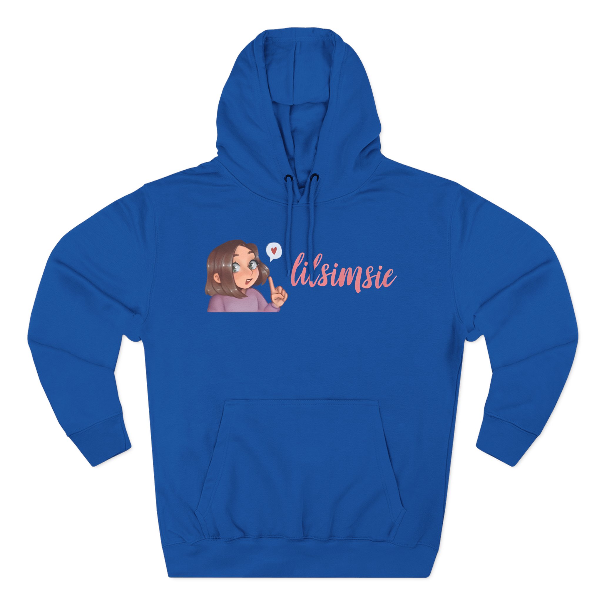 Lilsimsie Three-Panel Fleece Hoodie