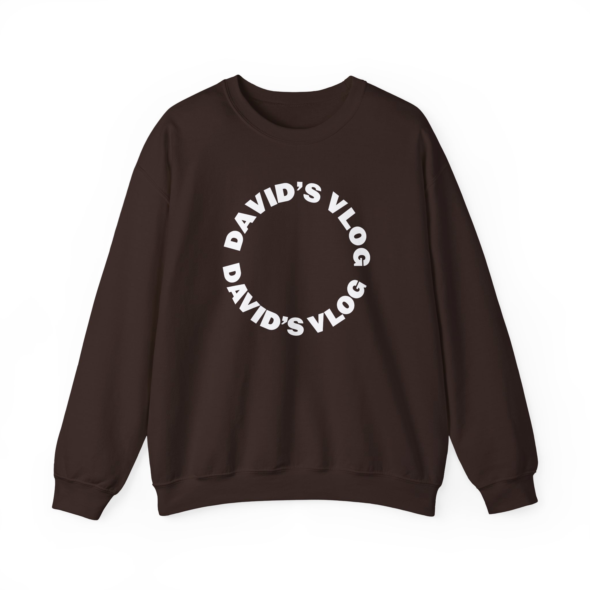 David Dobrik David's Vlog Unisex Heavy Blendâ„¢ Crewneck Sweatshirt