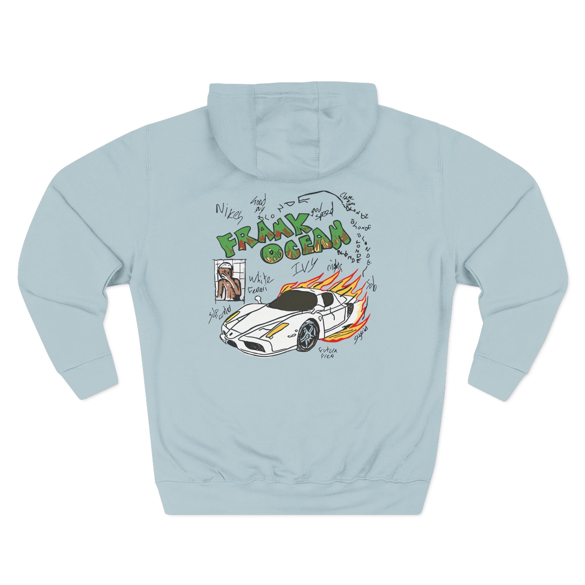 Frank Ocean Blond Art Three-Panel Fleece Hoodie