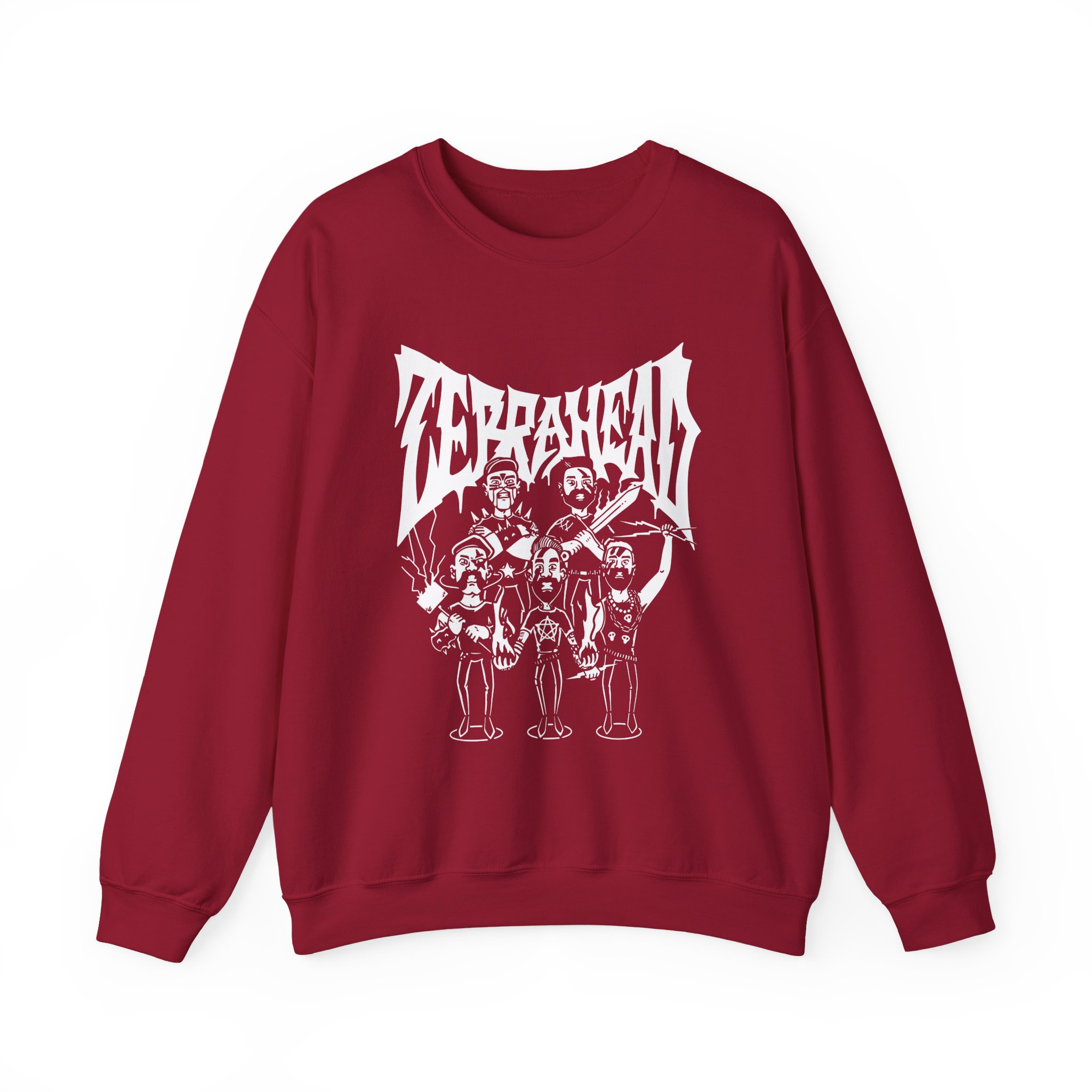 Zebrahead Goth Unisex Heavy Blendâ„¢ Crewneck Sweatshirt