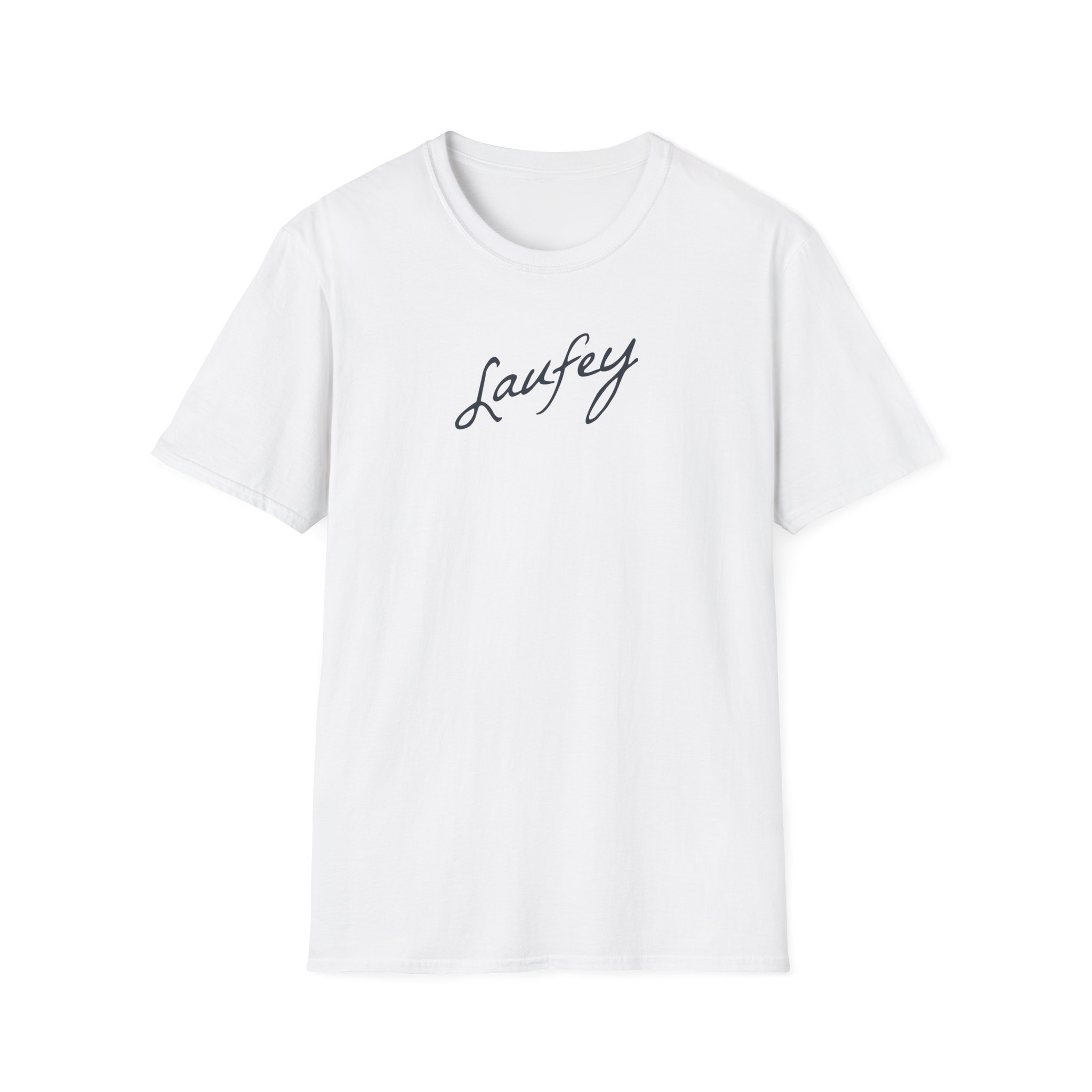Laufey Embroidered Signature Unisex Softstyle T-Shirt