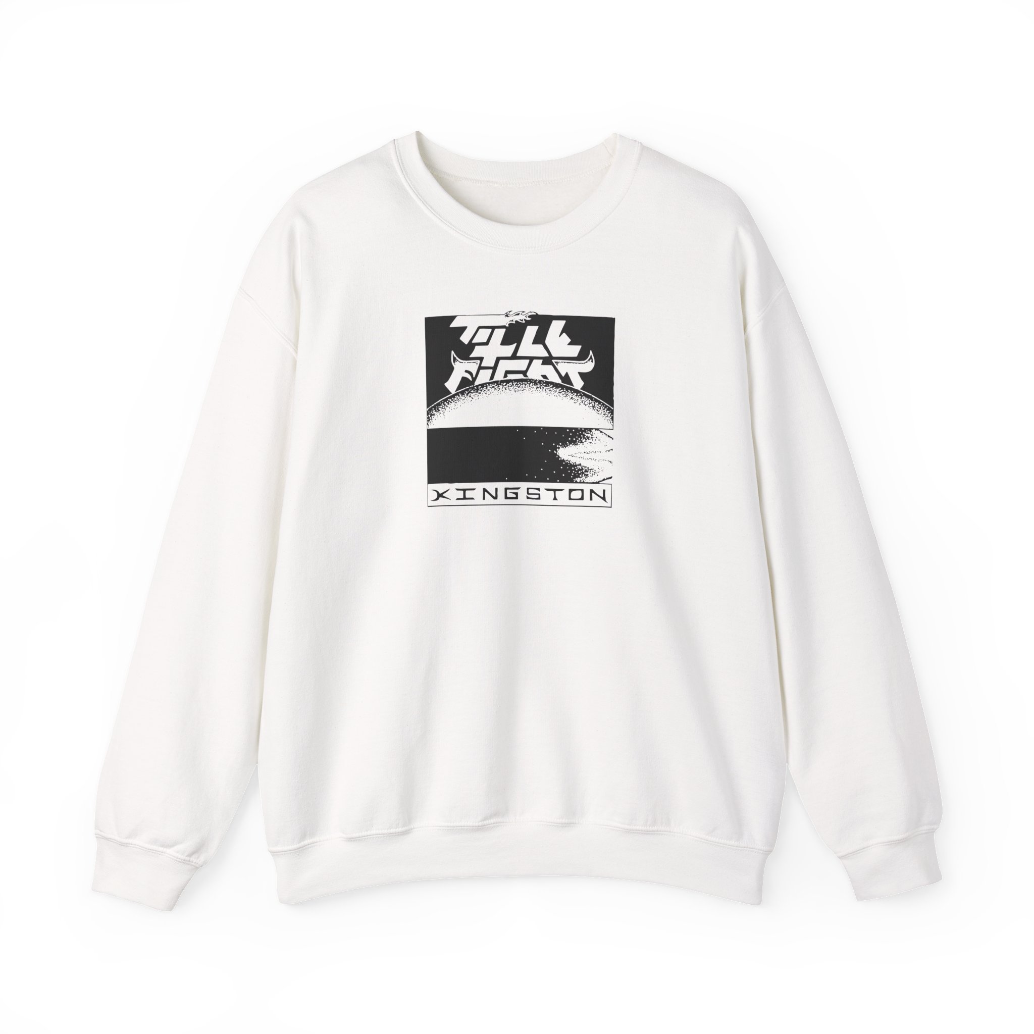 Title Fight Space Car Unisex Heavy Blendâ„¢ Crewneck Sweatshirt