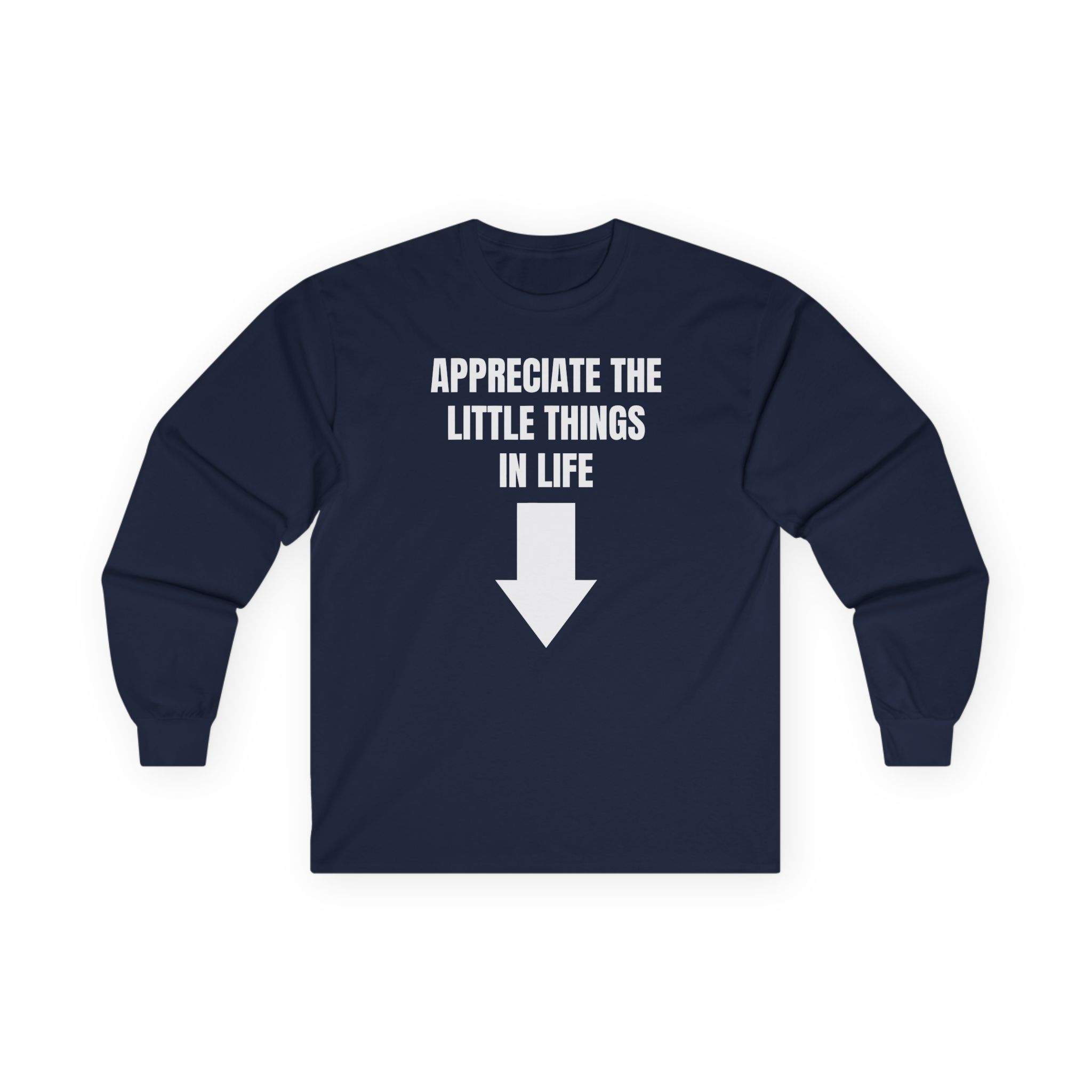 Jynxzi Appreciate the Little Things in Life Unisex Ultra Cotton Long Sleeve Tee
