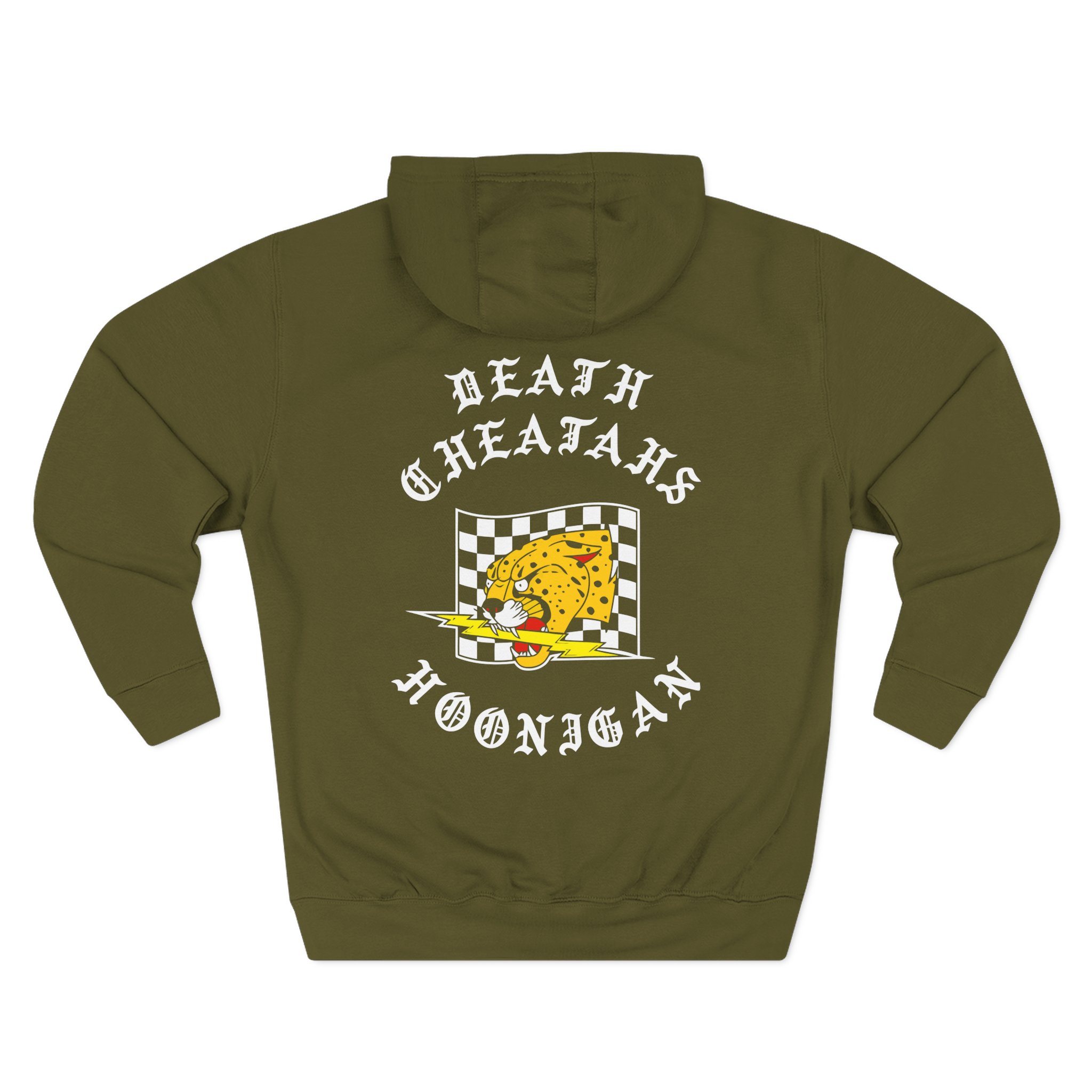 Ken Block Hoonigan Death Cheatahs Three-Panel Fleece Hoodie