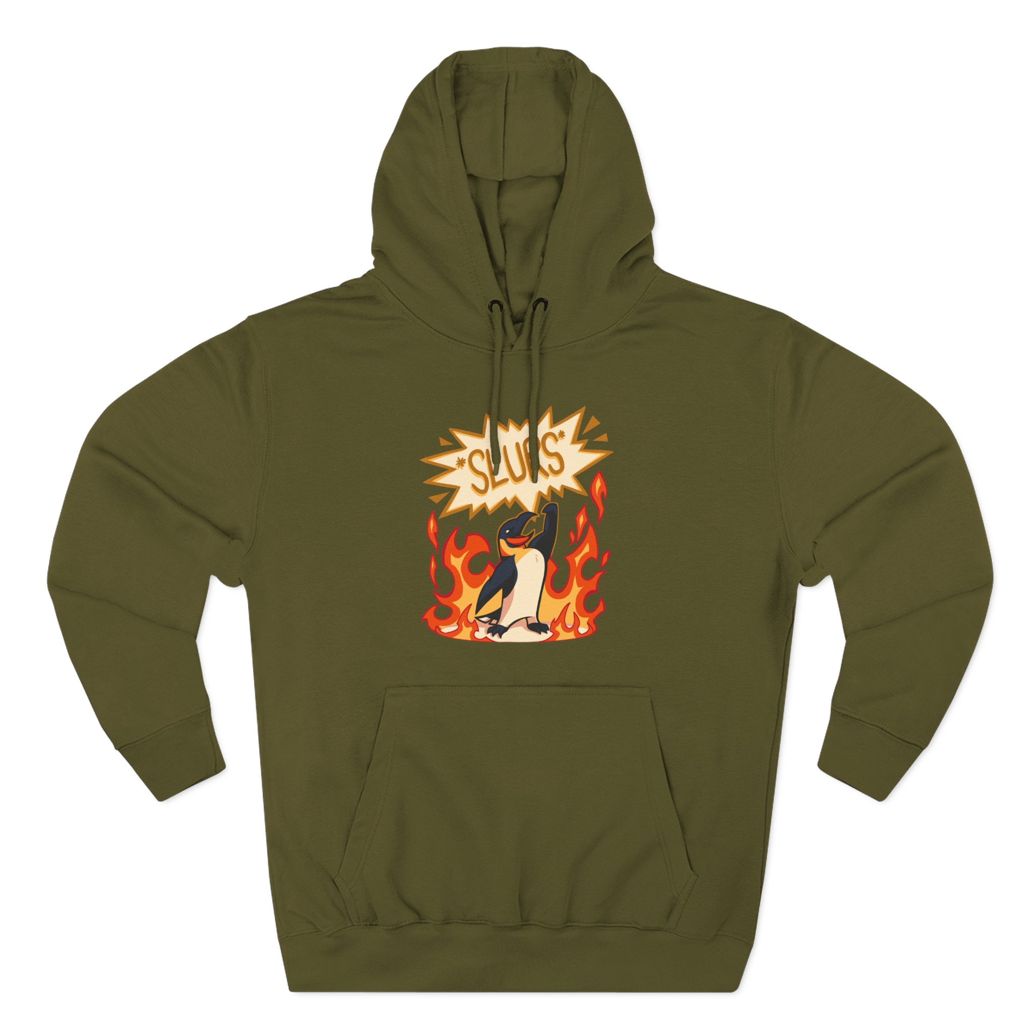 Vivziepop Slurs Three-Panel Fleece Hoodie