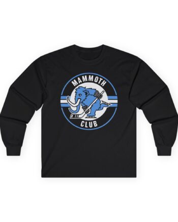 Mammoth Club Hockey Logo Unisex Ultra Cotton Long Sleeve Tee