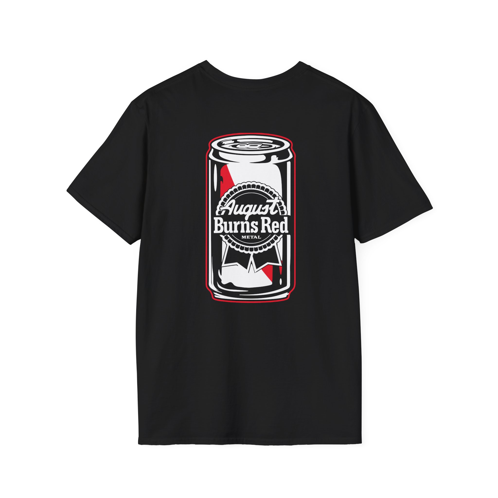 August Burns Red ABR Beer Can Unisex Softstyle T-Shirt