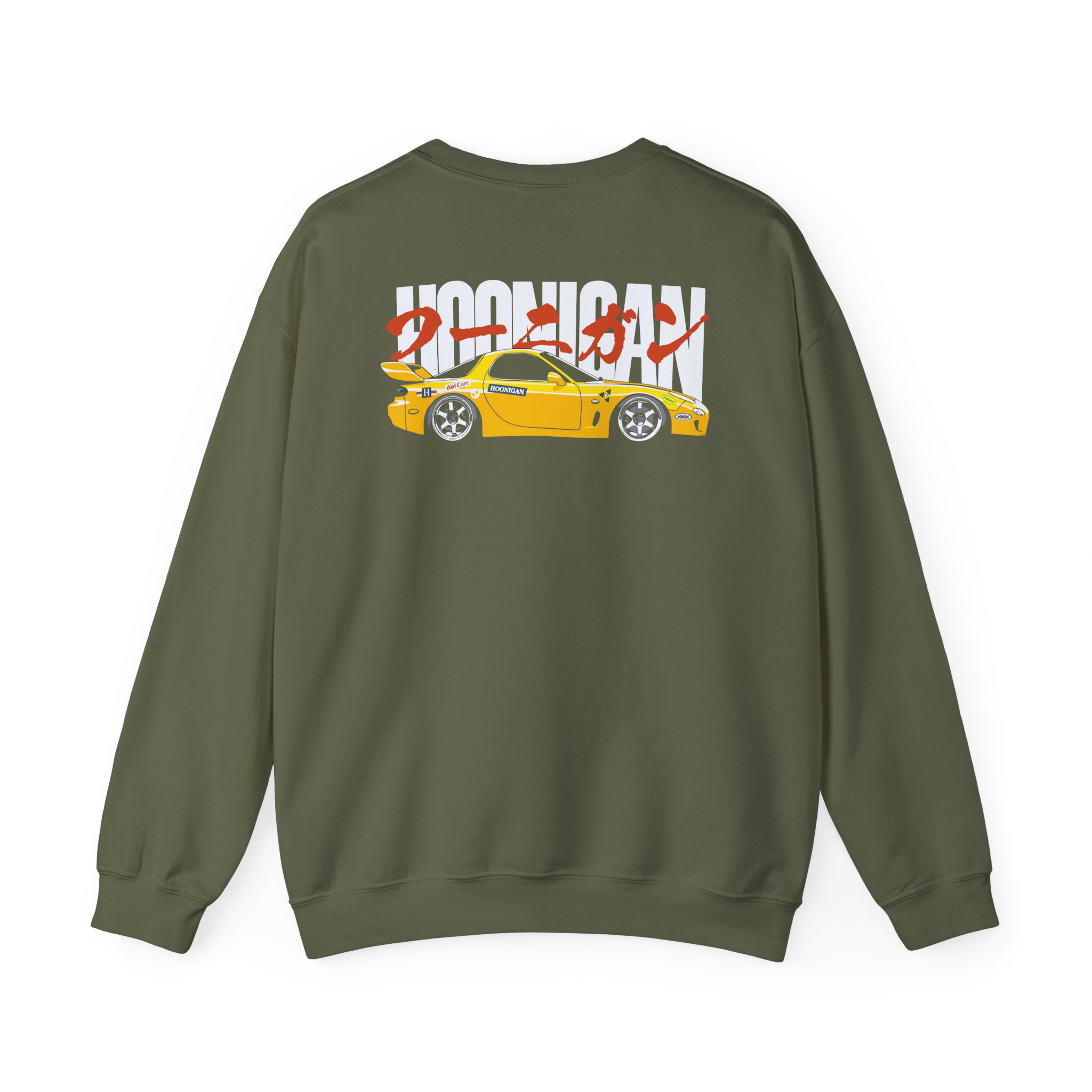 Ken Block Hoonigan Neo Akagi Unisex Heavy Blendâ„¢ Crewneck Sweatshirt