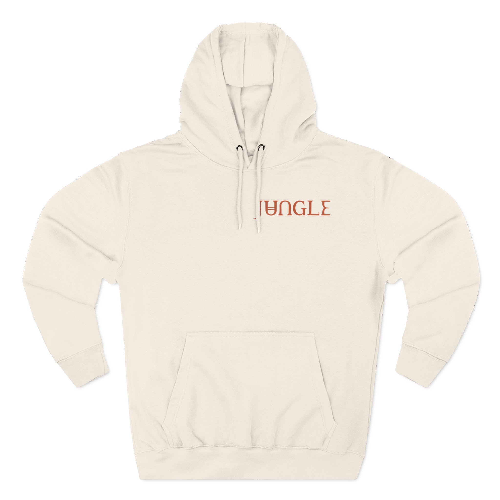Jungle / Volcano Paradise Stamp Three-Panel Fleece Hoodie
