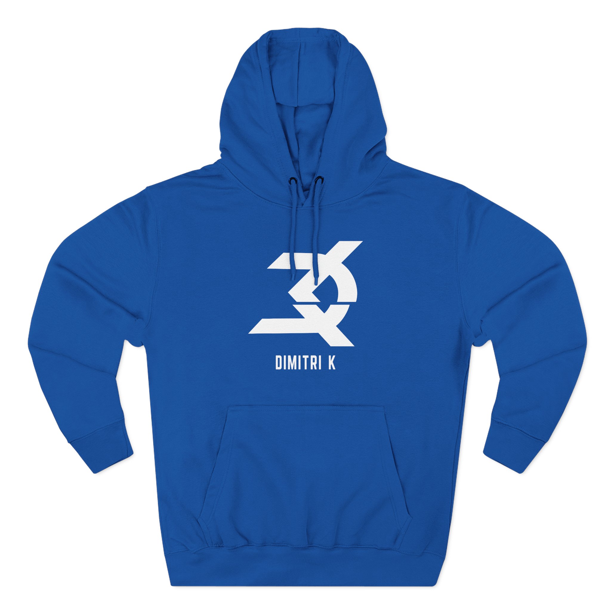Dimitri K Three-Panel Fleece Hoodie