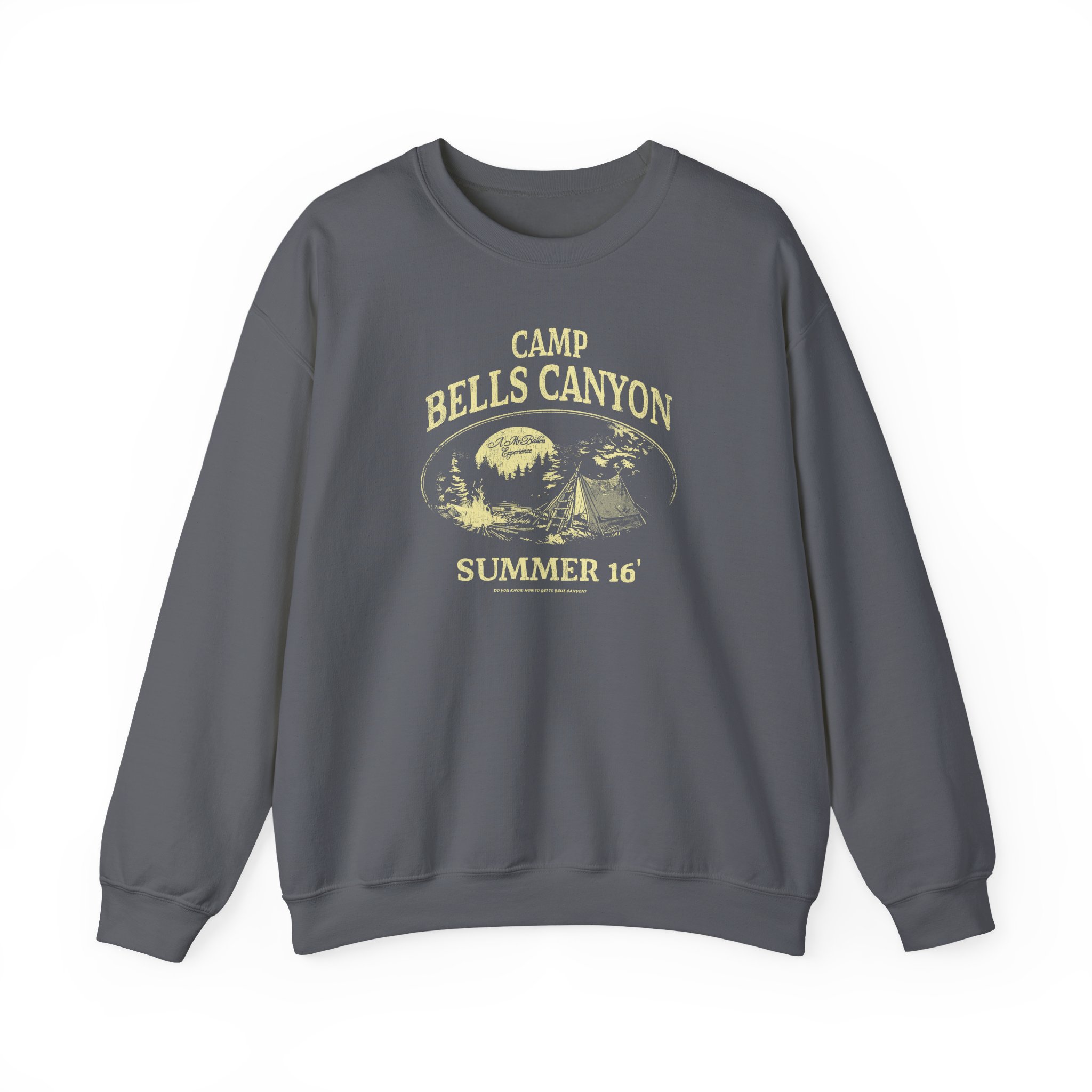 Mrballen Bells Canyon Distressed Unisex Heavy Blendâ„¢ Crewneck Sweatshirt