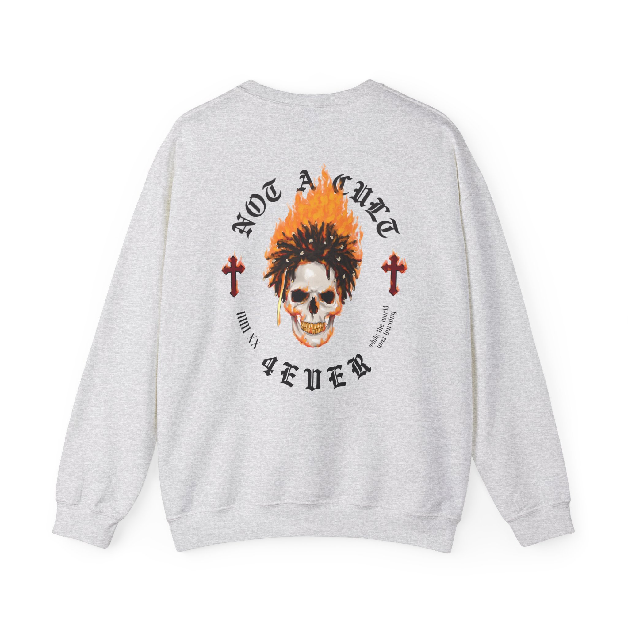 Saint Jhn Cult 4ever Unisex Heavy Blendâ„¢ Crewneck Sweatshirt