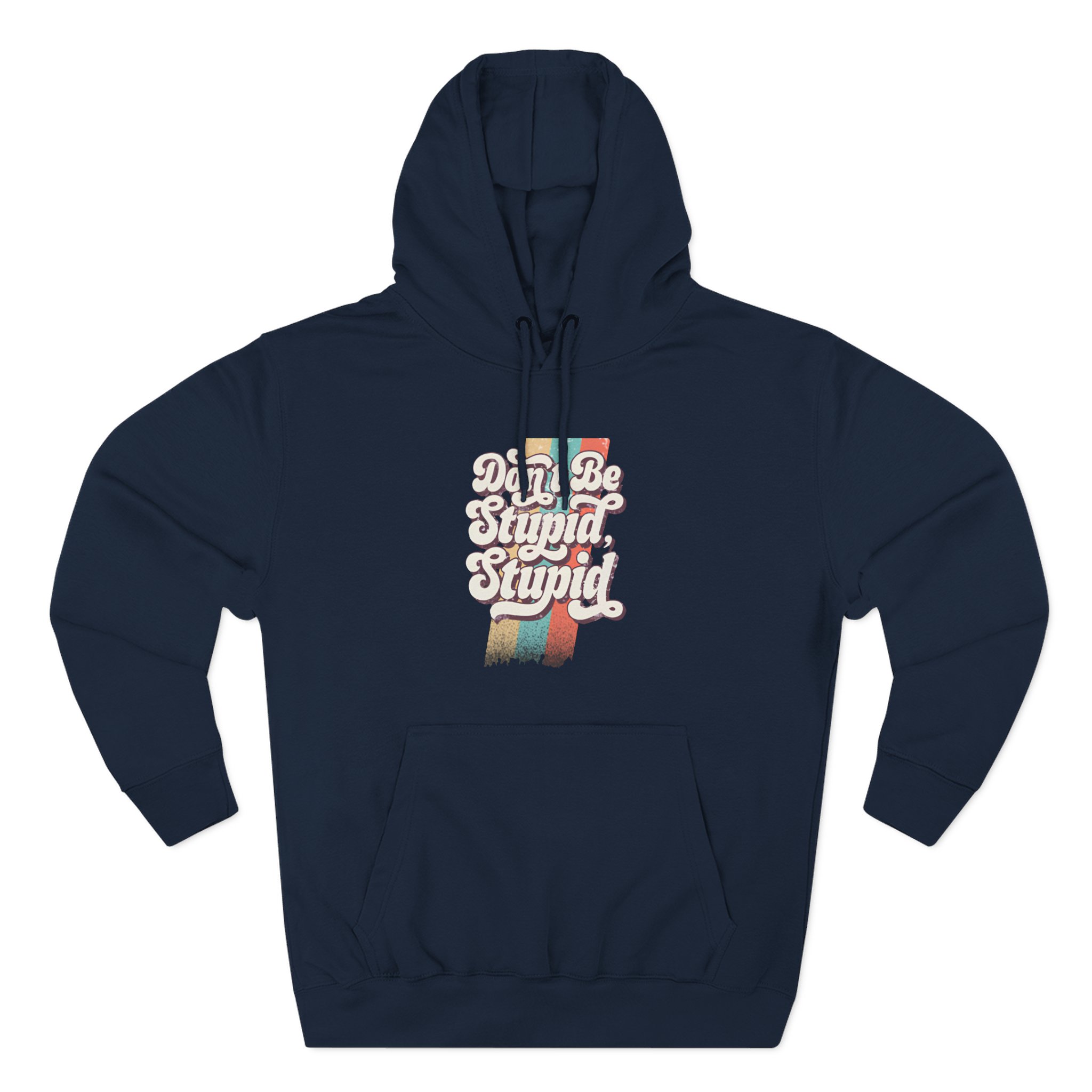 Philip Defranco Don’t Be Stupid Three-Panel Fleece Hoodie