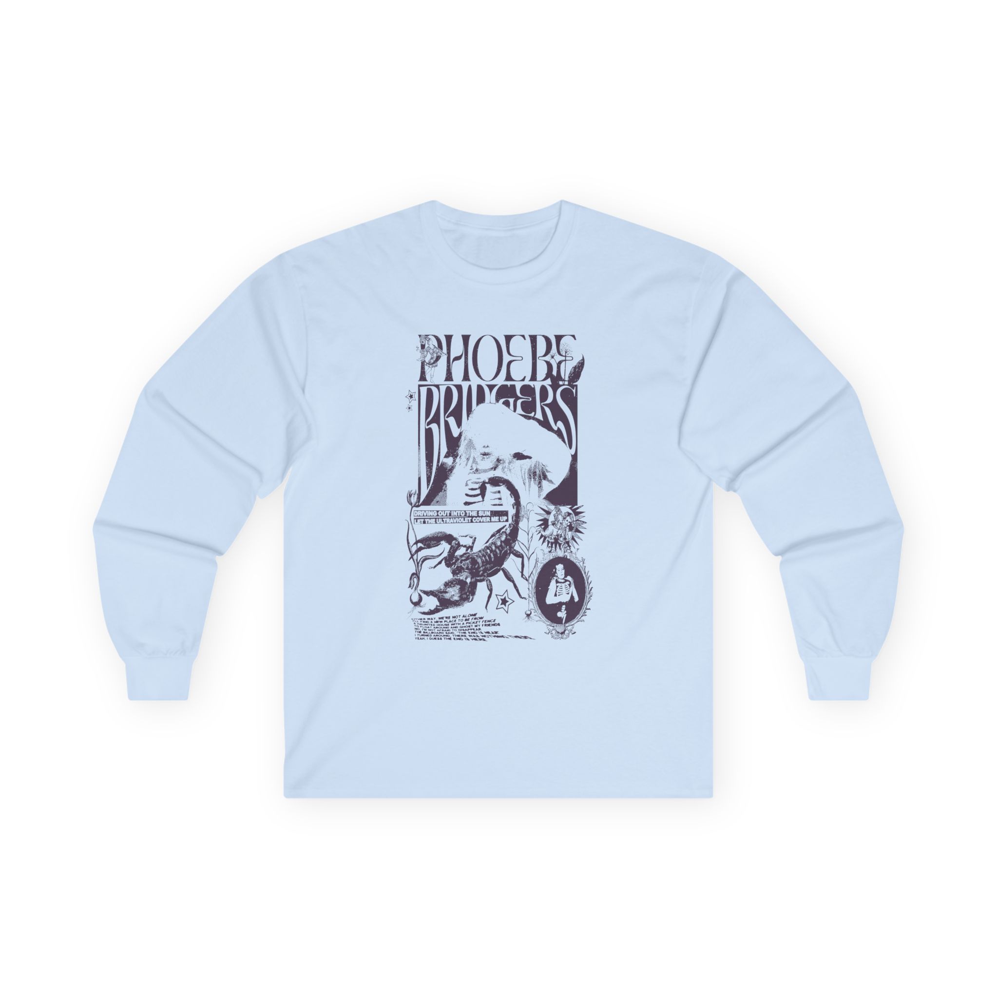 Phoebe Bridgers I Know the End Natural Unisex Ultra Cotton Long Sleeve Tee