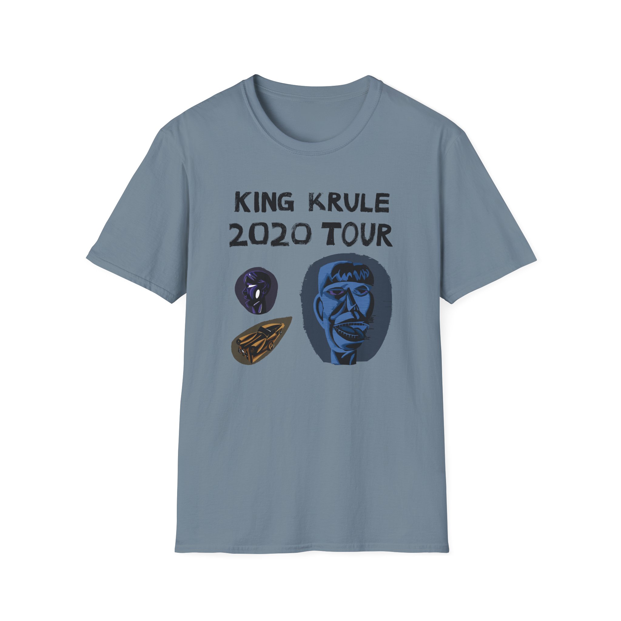King Krule King Krule Tour Uk Europe Unisex Softstyle T-Shirt