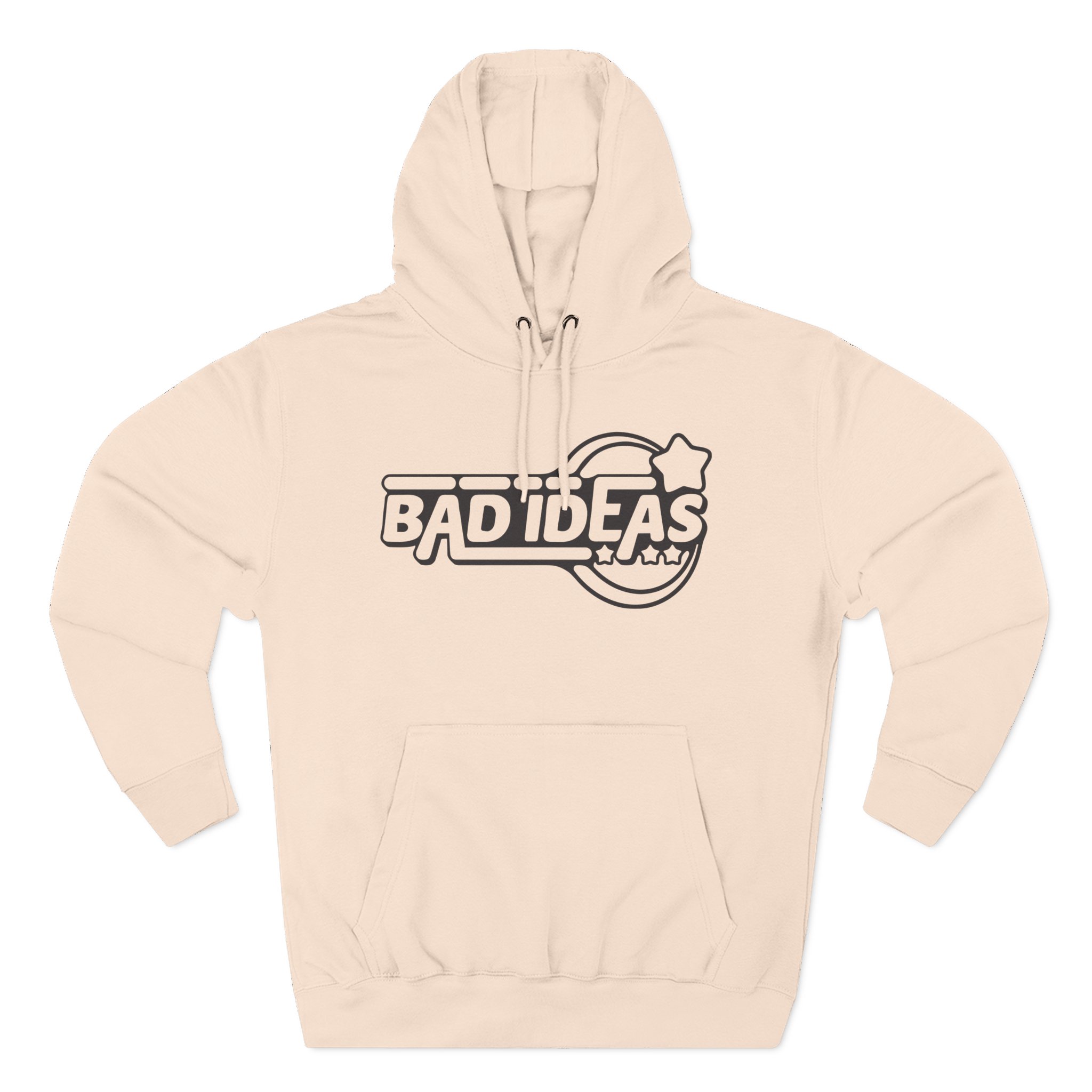 Bad Ideas Three-Panel Fleece Hoodie