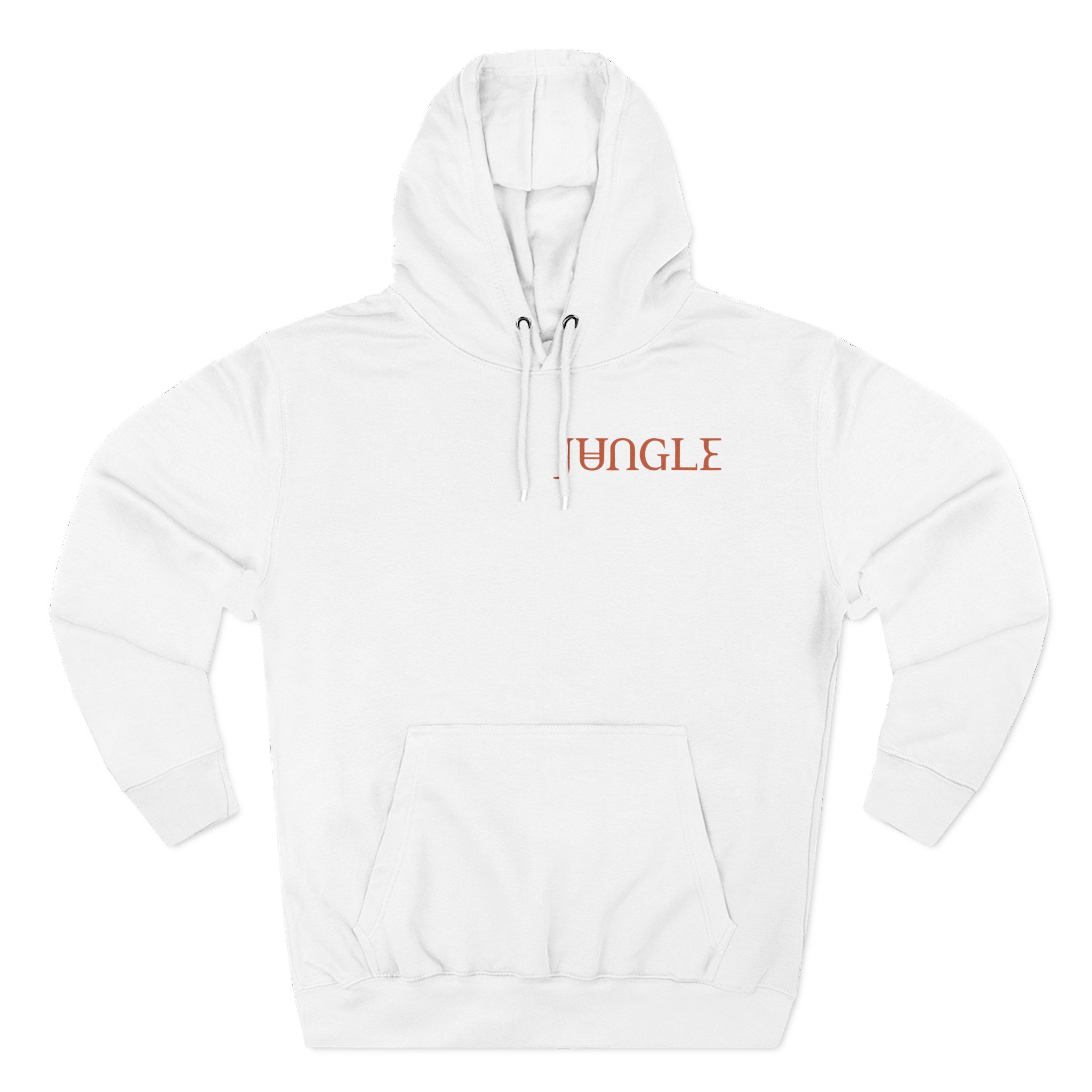 Jungle / Volcano Paradise Stamp Three-Panel Fleece Hoodie
