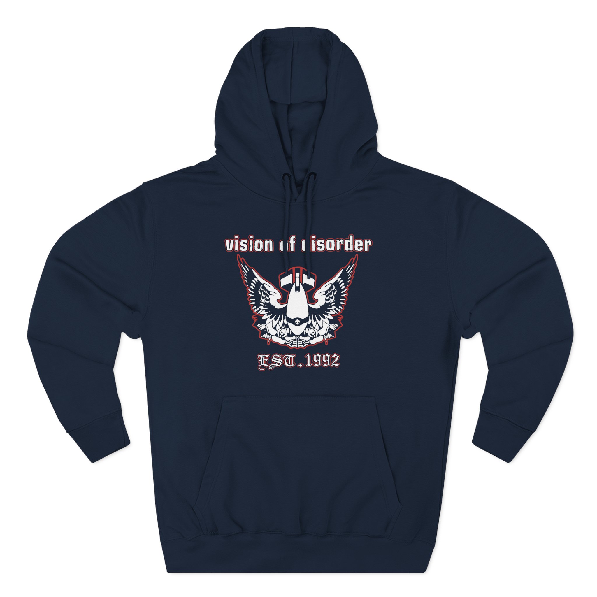 Vision of Disorder Three-Panel Fleece Hoodie