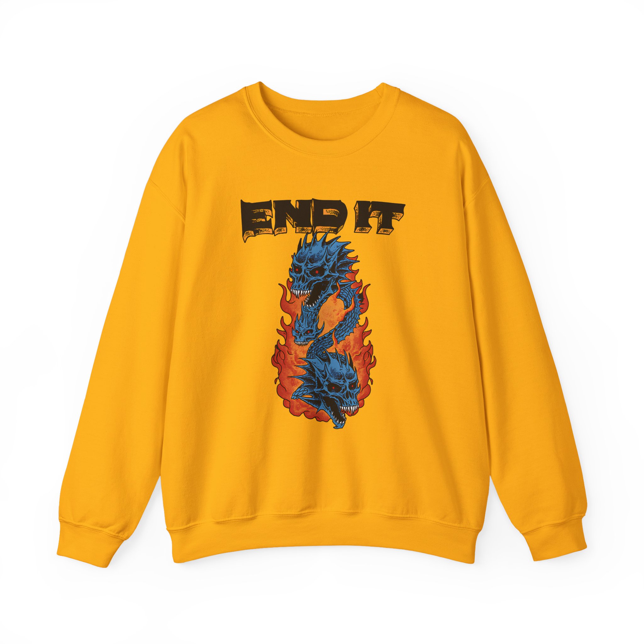 End It Unisex Heavy Blend Crewneck Sweatshirt