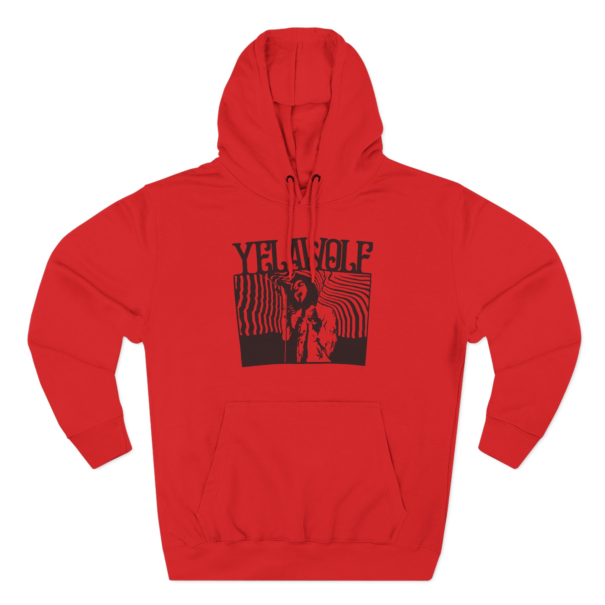 YM Three-Panel Fleece Hoodie