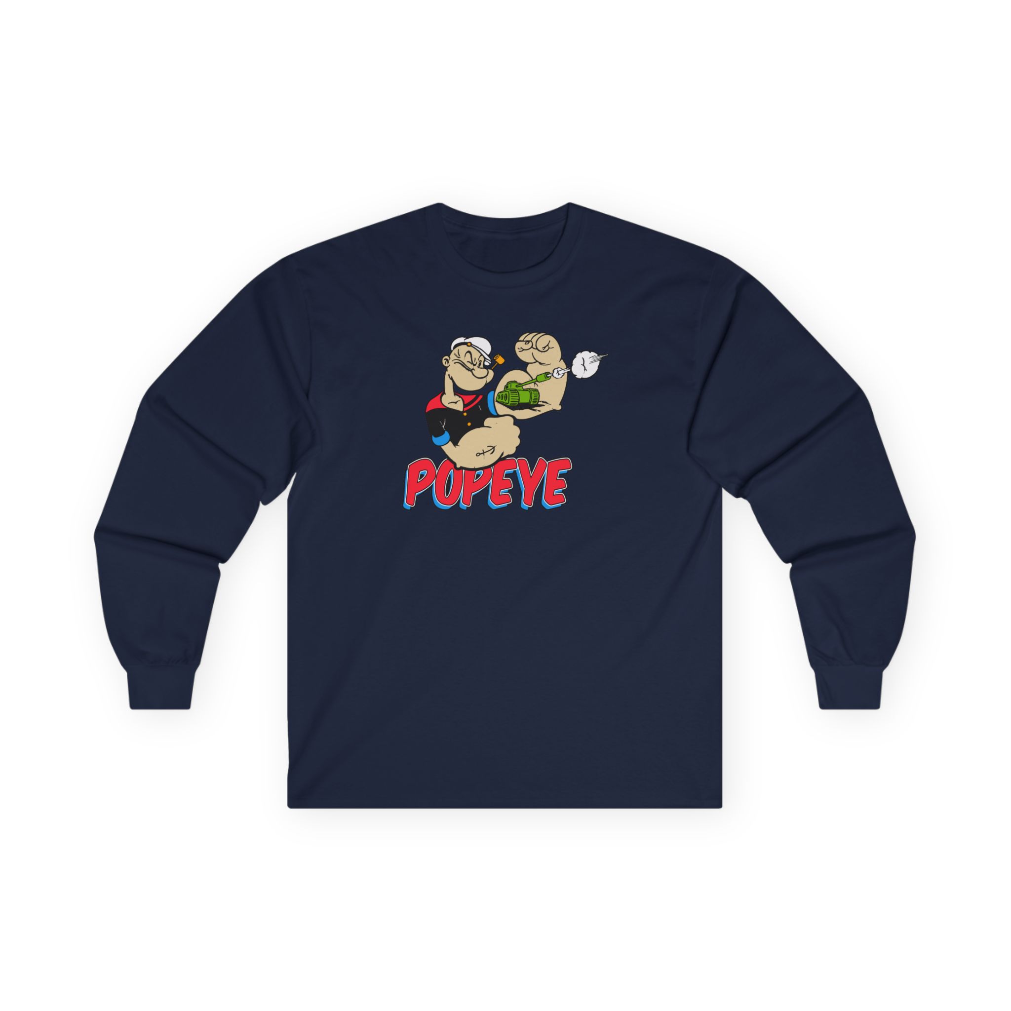 Sturniolo Popeye Unisex Ultra Cotton Long Sleeve Tee